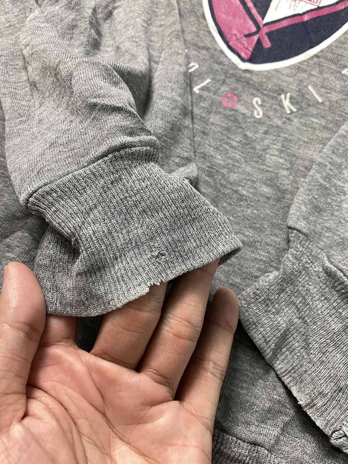 Jerzees × Russell Athletic Vintage Rossignol Ski Team Sweatshirt Made in Usa Size US S / EU 44-46 / 1 - 9 Thumbnail