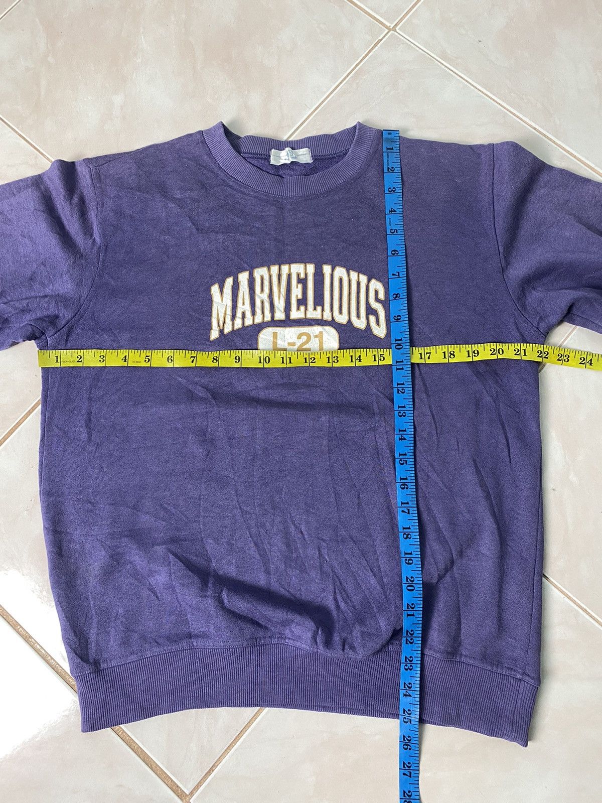 Japanese Brand × Vintage Vintage Marvelious Sweatshirt Size US M / EU 48-50 / 2 - 7 Thumbnail