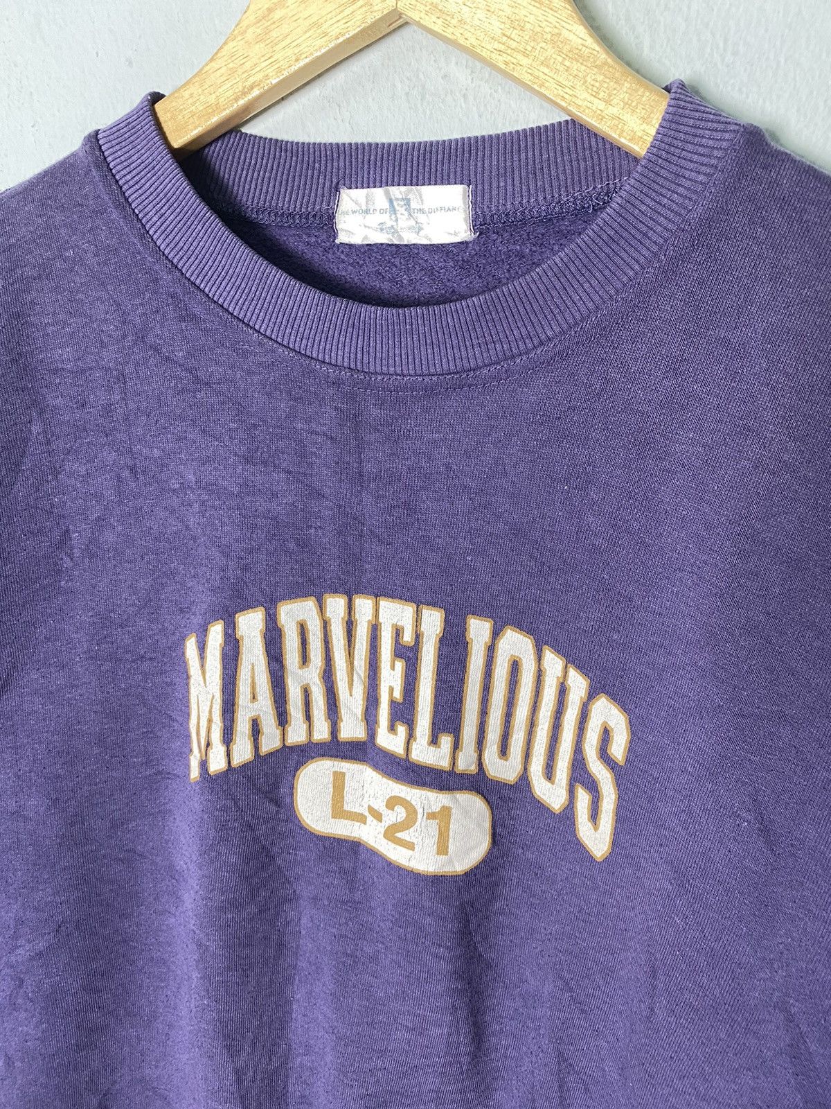 Japanese Brand × Vintage Vintage Marvelious Sweatshirt Size US M / EU 48-50 / 2 - 2 Thumbnail