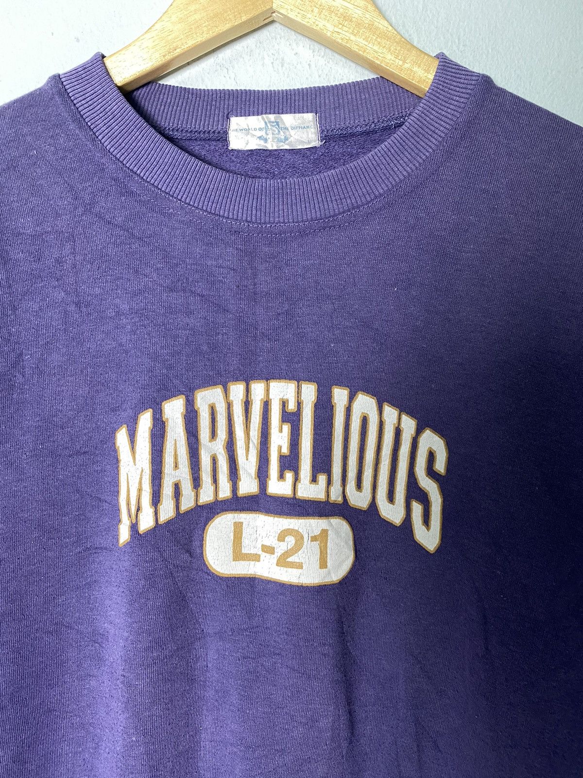 Japanese Brand × Vintage Vintage Marvelious Sweatshirt Size US M / EU 48-50 / 2 - 3 Thumbnail