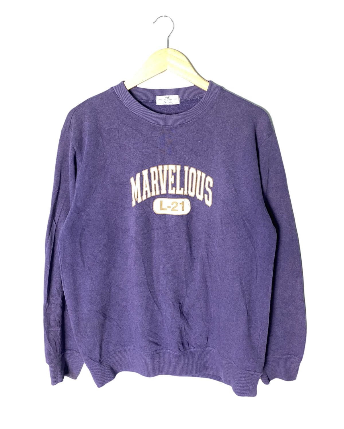 Japanese Brand × Vintage Vintage Marvelious Sweatshirt Size US M / EU 48-50 / 2 - 1 Thumbnail
