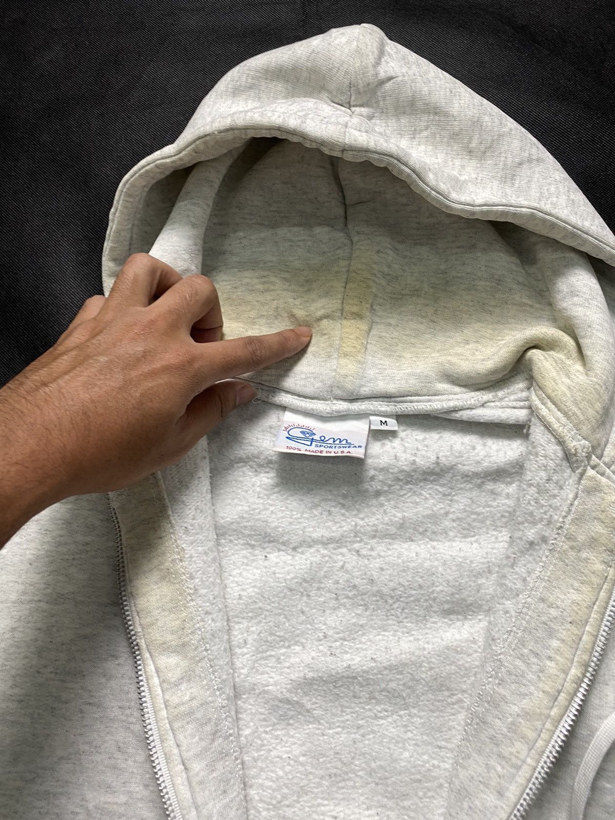 Vintage Vintage Gem Sportwear Made in Usa Hoodie Size US M / EU 48-50 / 2 - 11 Thumbnail