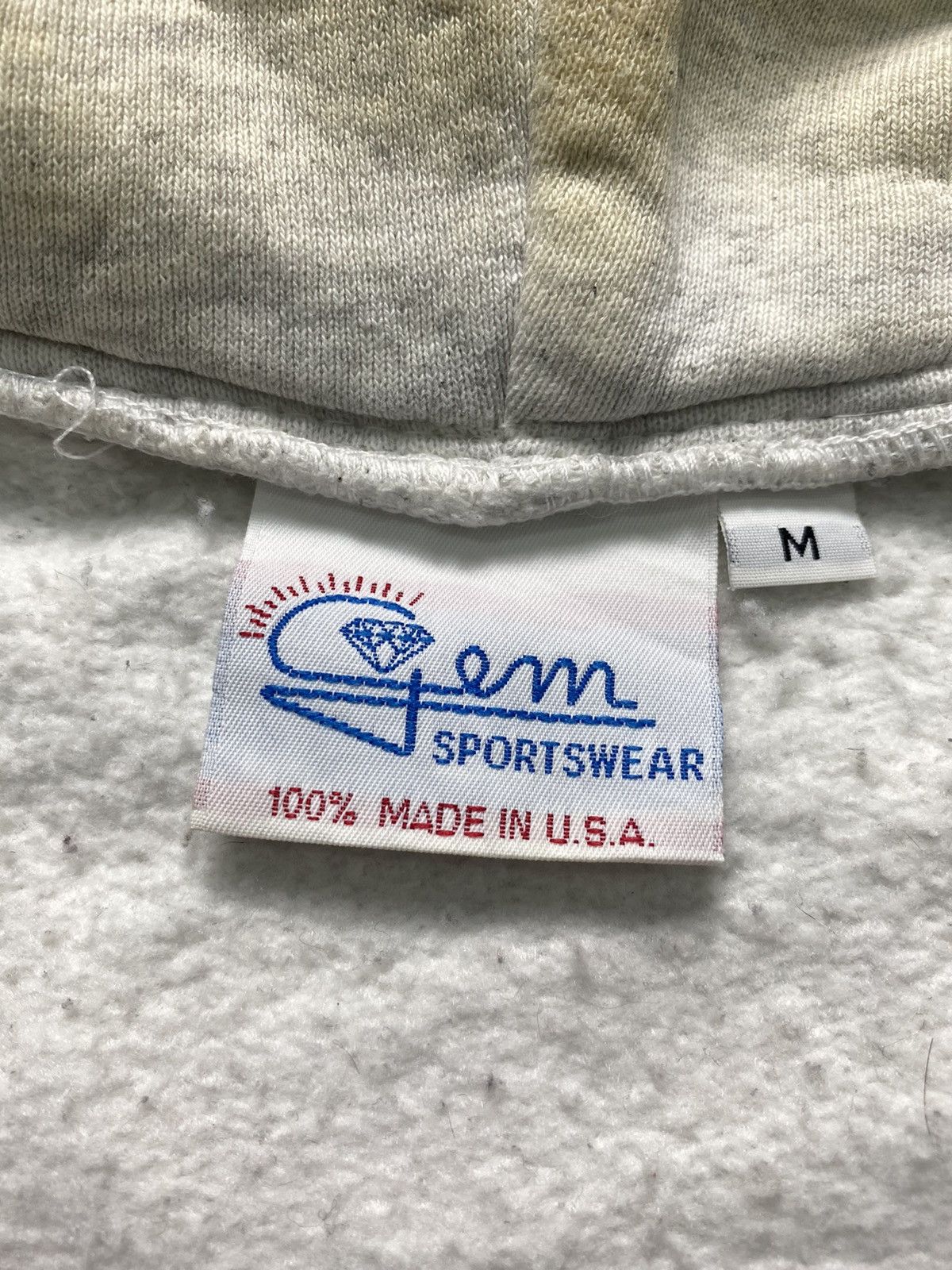 Vintage Vintage Gem Sportwear Made in Usa Hoodie Size US M / EU 48-50 / 2 - 8 Thumbnail