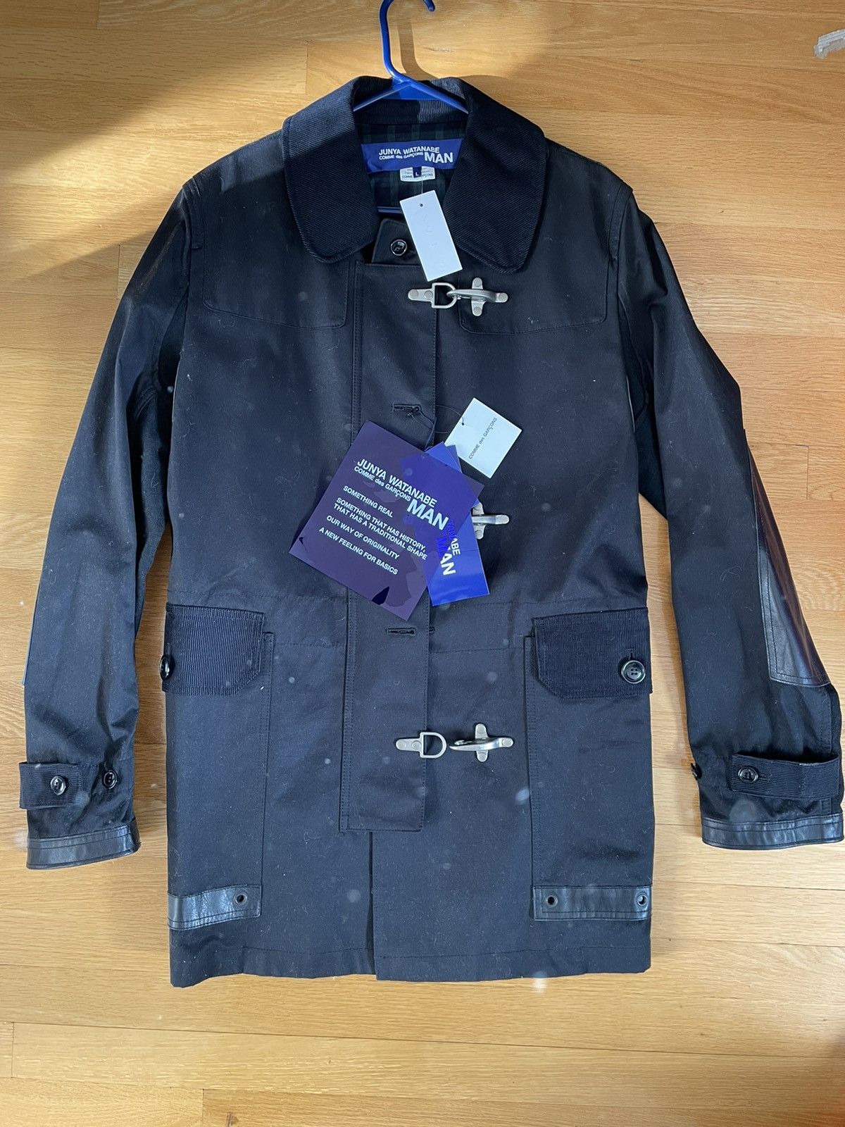Comme des Garcons × Junya Watanabe JUNYA WANTANABE COMME DES GARCONS PLAY WANT MENS JACKET Size US L / EU 52-54 / 3 - 1 Thumbnail