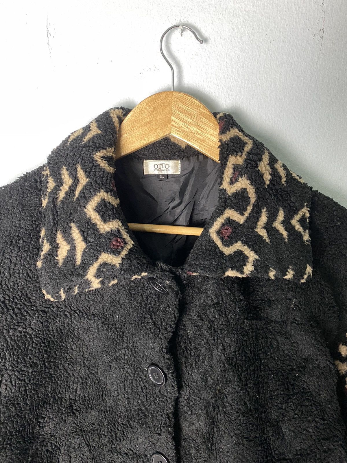 Designer × Japanese Brand × Otto Otto Sherpa Fleece Jacket Nice Design Size US M / EU 48-50 / 2 - 2 Thumbnail