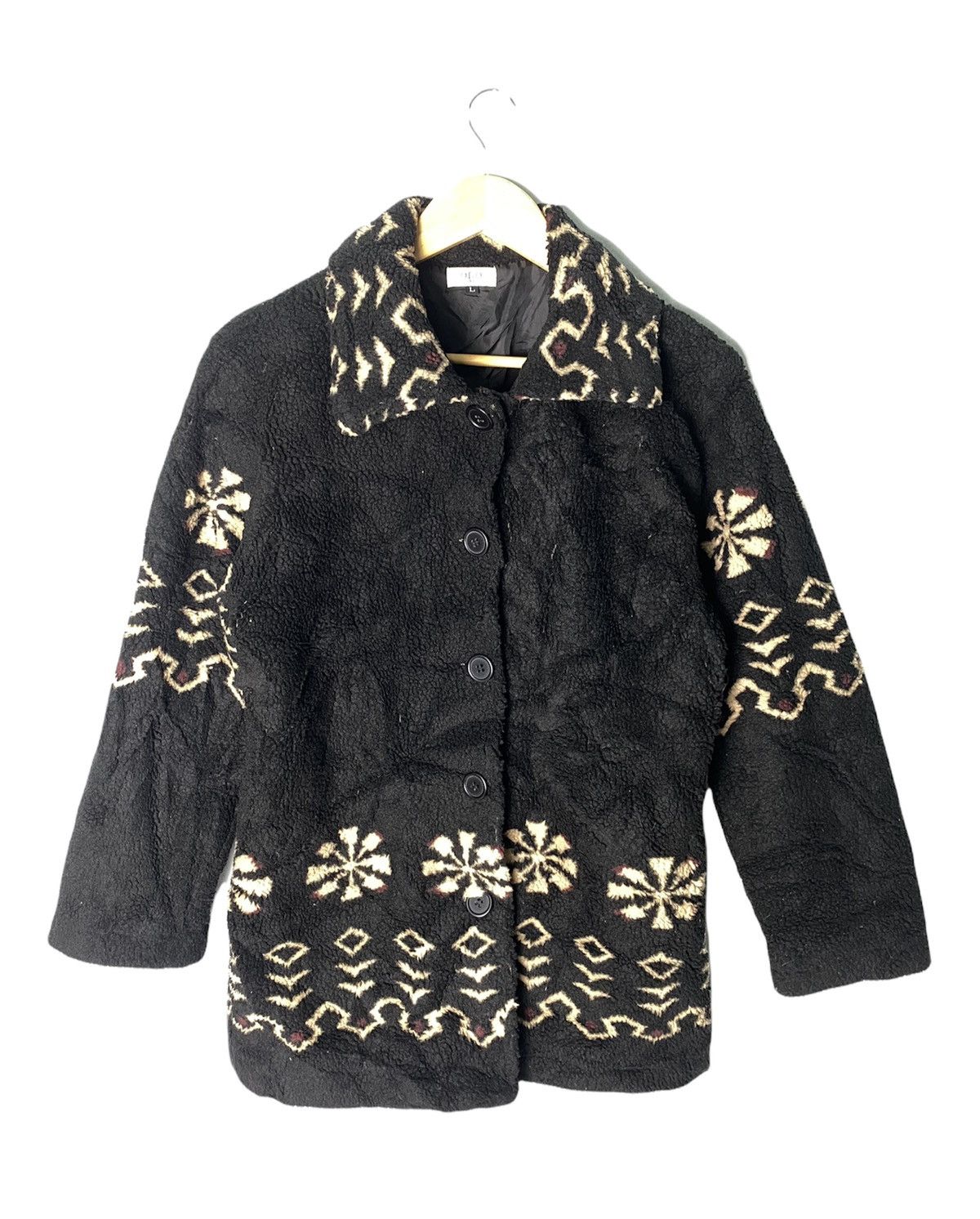 Designer × Japanese Brand × Otto Otto Sherpa Fleece Jacket Nice Design Size US M / EU 48-50 / 2 - 1 Thumbnail