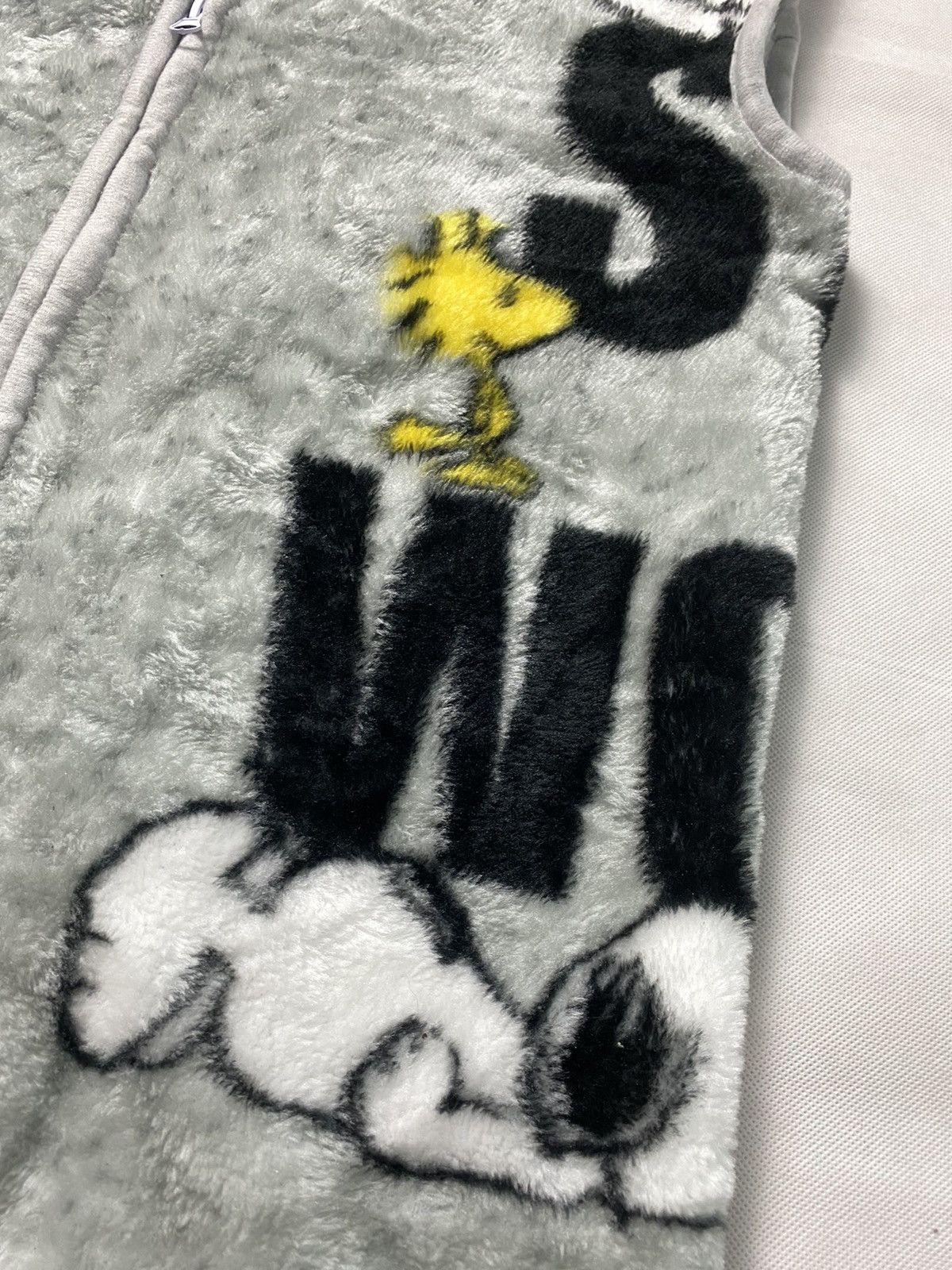 Cartoon Network × Japanese Brand × Peanuts Snoopy And Woodstock Vest Fleece Size US M / EU 48-50 / 2 - 2 Thumbnail