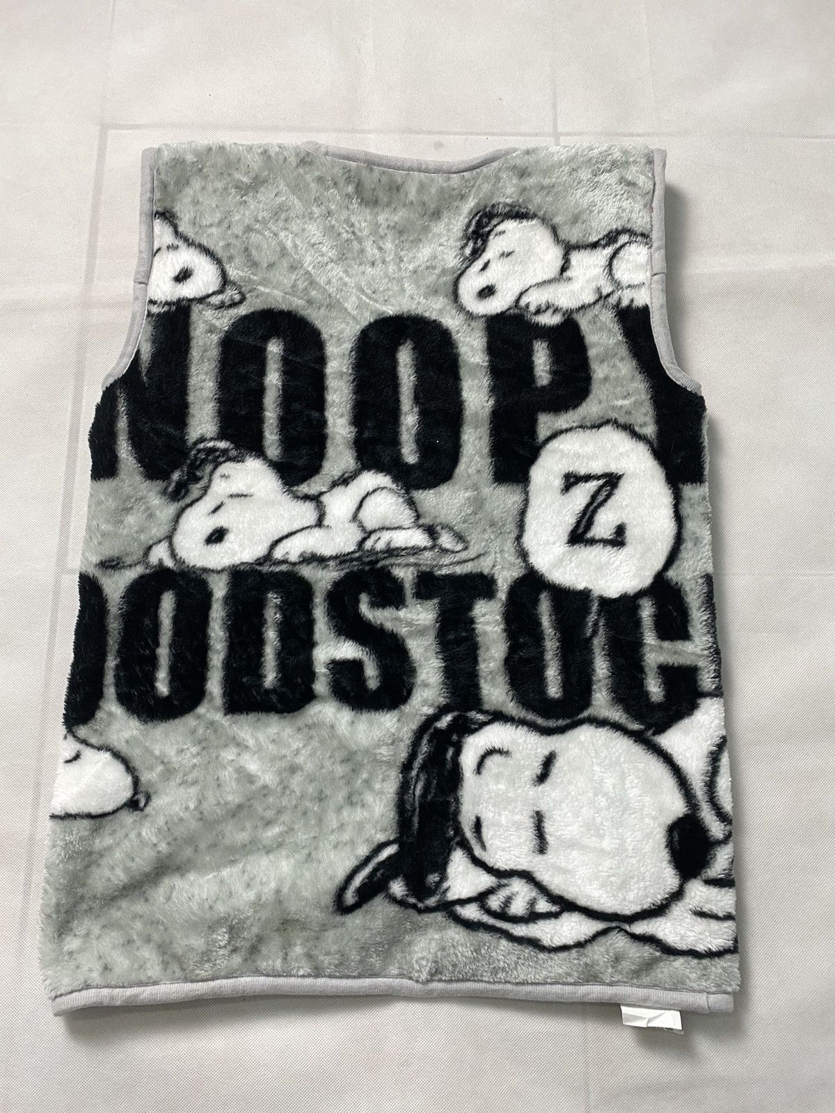 Cartoon Network × Japanese Brand × Peanuts Snoopy And Woodstock Vest Fleece Size US M / EU 48-50 / 2 - 5 Thumbnail