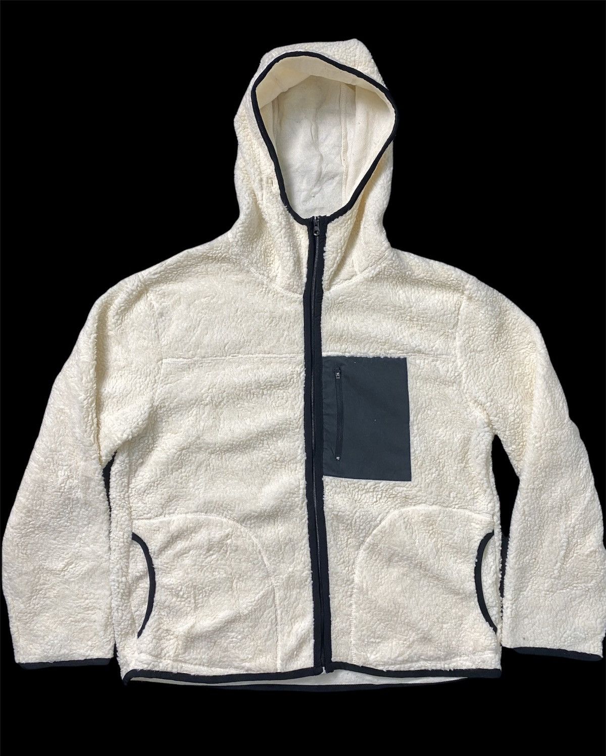 Japanese Brand Japanese Brand Fleece Hoodie Nice Design Size US M / EU 48-50 / 2 - 1 Thumbnail