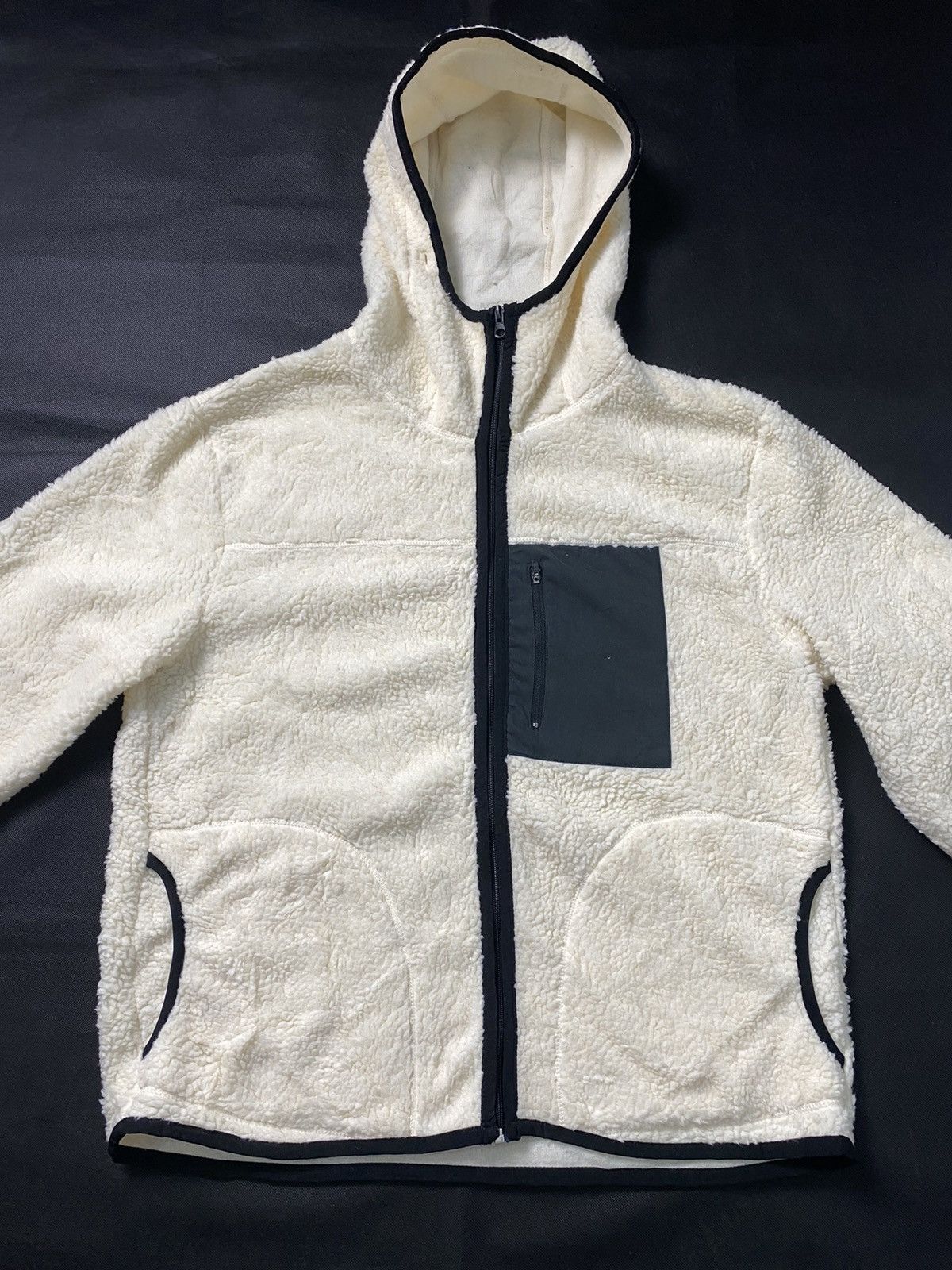 Japanese Brand Japanese Brand Fleece Hoodie Nice Design Size US M / EU 48-50 / 2 - 2 Thumbnail
