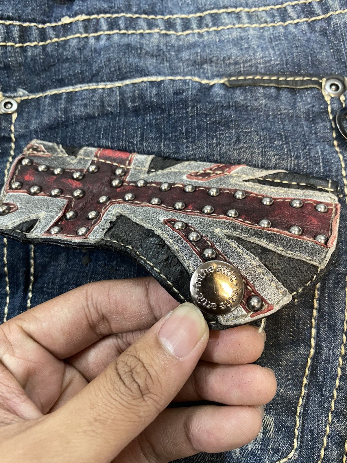 If Six Was Nine × In The Attic × Le Grande Bleu (L.G.B.) In the Attic Denim Pant Size US 30 / EU 46 - 13 Thumbnail