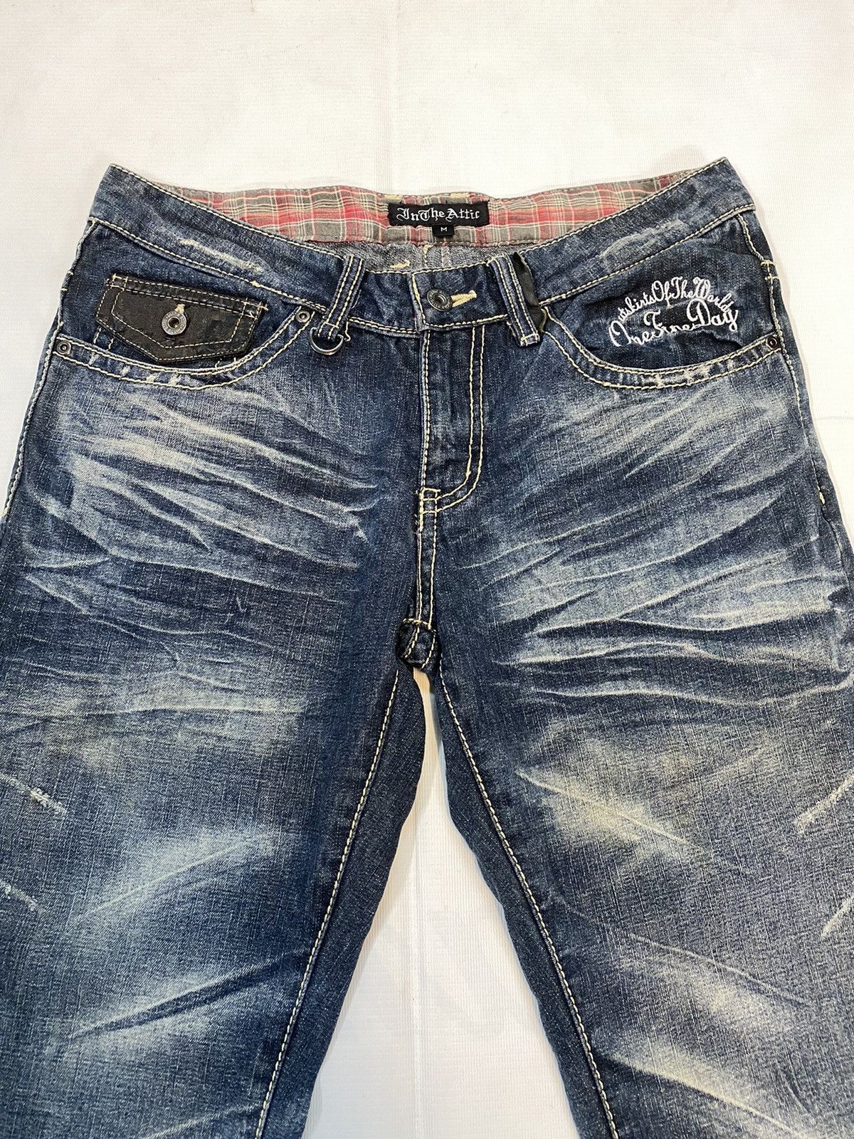 If Six Was Nine × In The Attic × Le Grande Bleu (L.G.B.) In the Attic Denim Pant Size US 30 / EU 46 - 2 Thumbnail