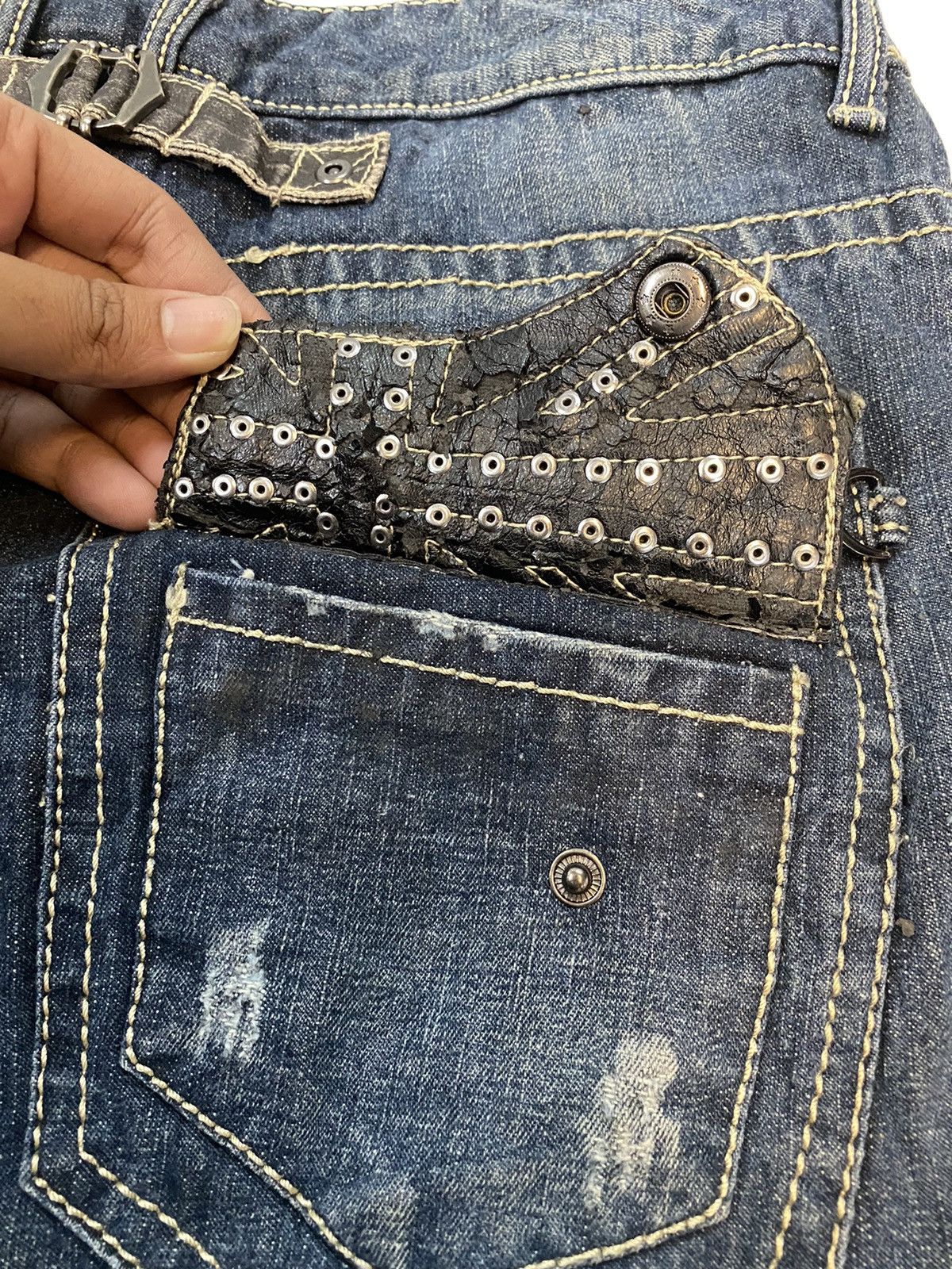 If Six Was Nine × In The Attic × Le Grande Bleu (L.G.B.) In the Attic Denim Pant Size US 30 / EU 46 - 14 Thumbnail