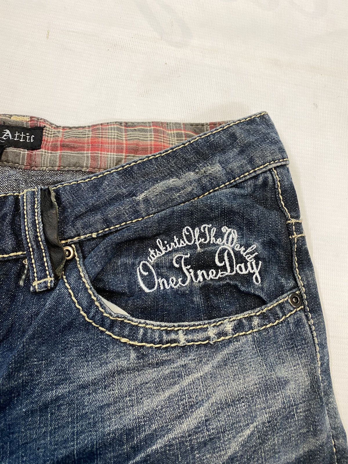 If Six Was Nine × In The Attic × Le Grande Bleu (L.G.B.) In the Attic Denim Pant Size US 30 / EU 46 - 4 Thumbnail