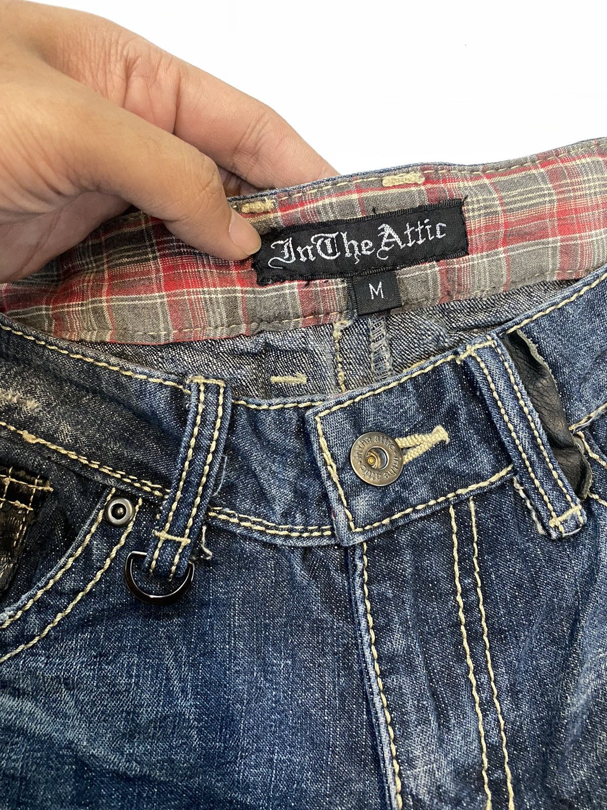 If Six Was Nine × In The Attic × Le Grande Bleu (L.G.B.) In the Attic Denim Pant Size US 30 / EU 46 - 6 Thumbnail