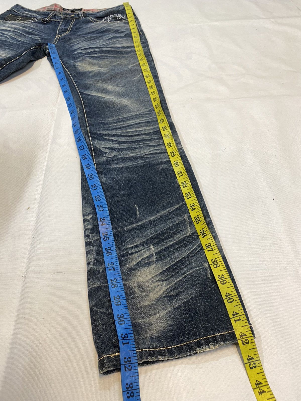 If Six Was Nine × In The Attic × Le Grande Bleu (L.G.B.) In the Attic Denim Pant Size US 30 / EU 46 - 17 Thumbnail