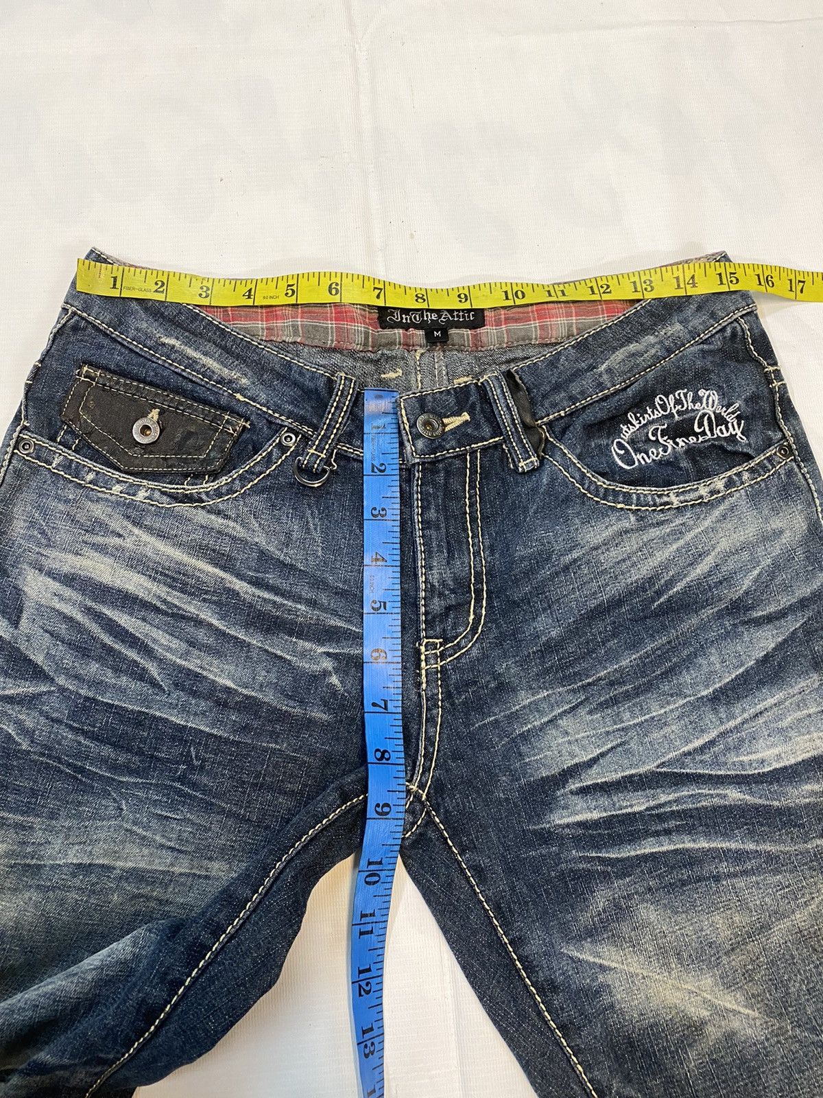 If Six Was Nine × In The Attic × Le Grande Bleu (L.G.B.) In the Attic Denim Pant Size US 30 / EU 46 - 16 Thumbnail