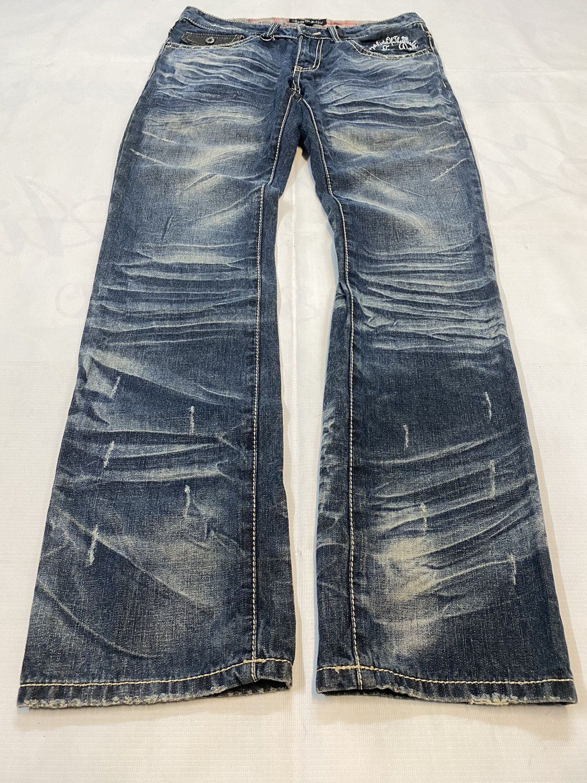 If Six Was Nine × In The Attic × Le Grande Bleu (L.G.B.) In the Attic Denim Pant Size US 30 / EU 46 - 3 Thumbnail