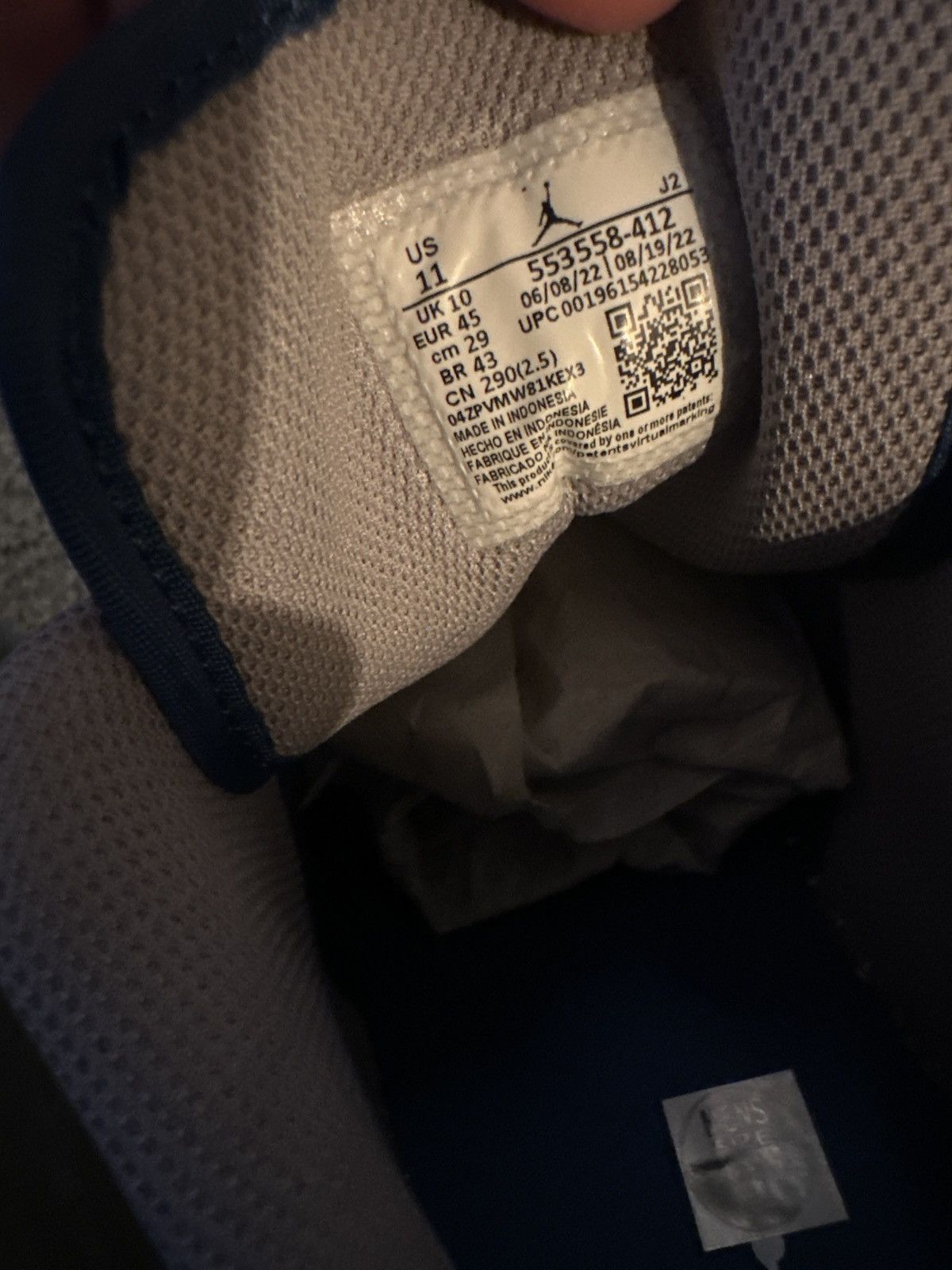 Jordan Brand Jordan 1 true blue Size US 11 / EU 44 - 3 Thumbnail
