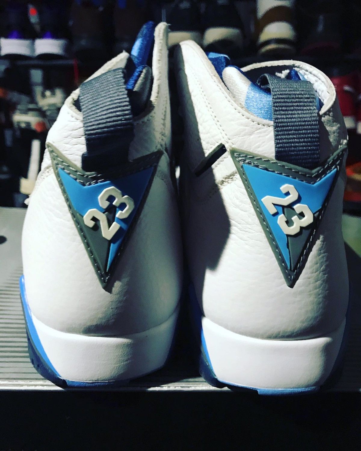 Jordan Brand Air Jordan 7 Retro 2002 French Blue Salesman Samples Size 9 Size US 9 / EU 42 - 3 Thumbnail