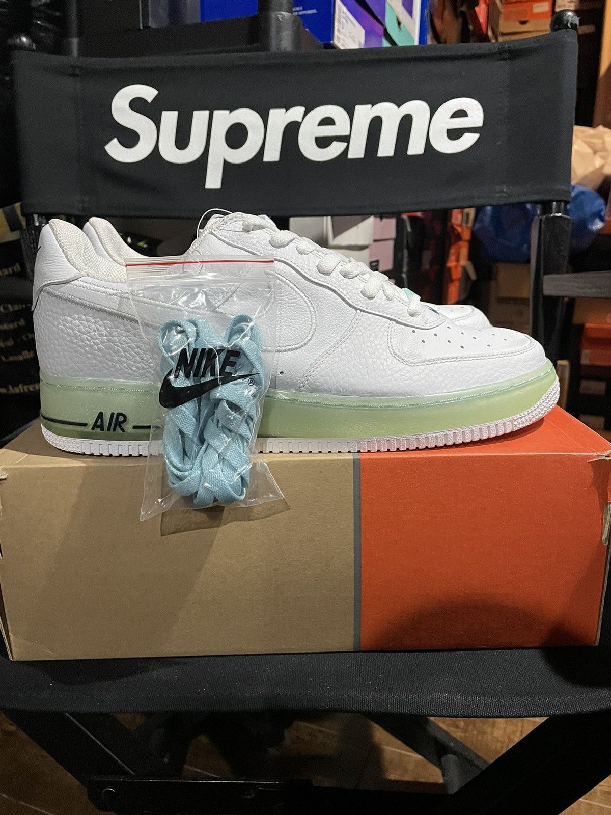Nike Air Force 1 Ice Cube Size 12 Size US 12 / EU 45 - 3 Thumbnail