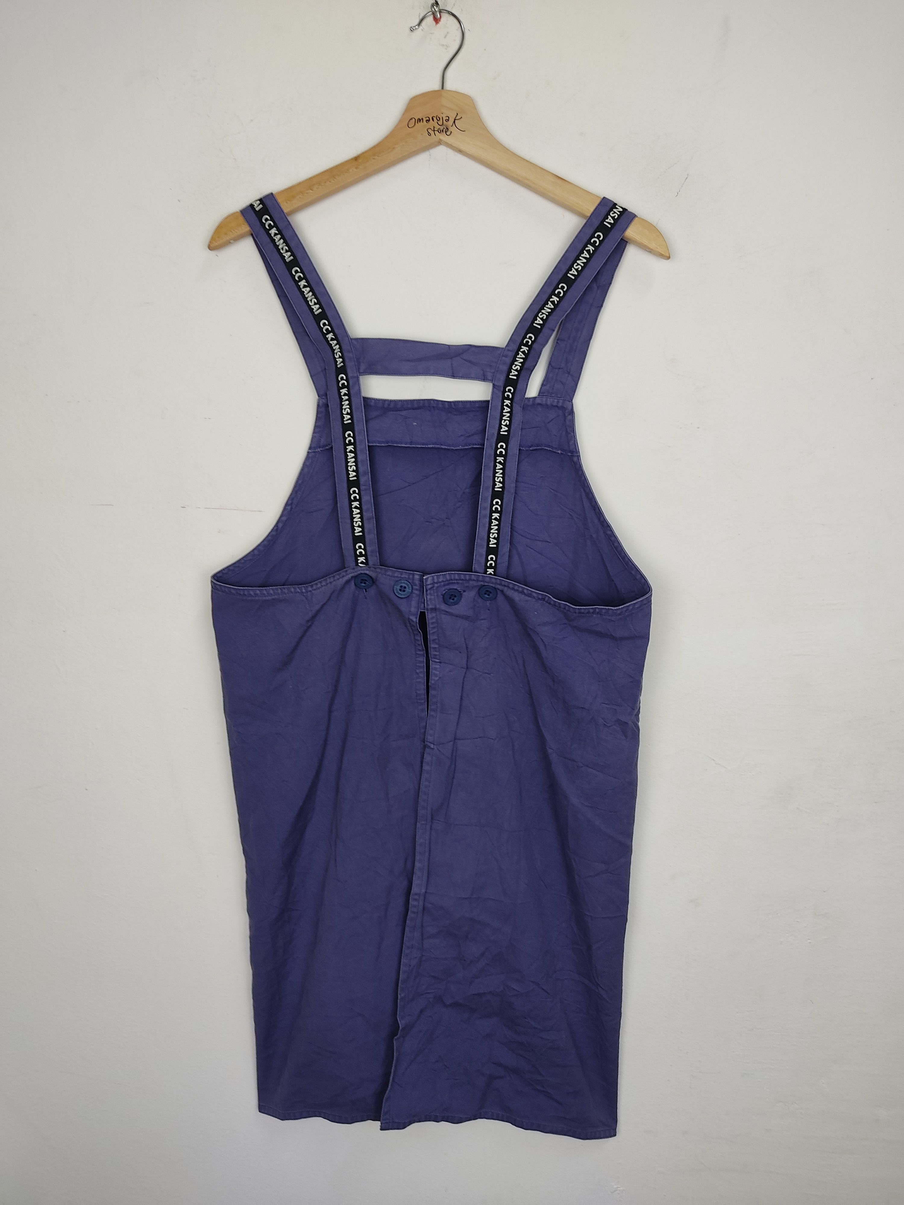 Japanese Brand Kansai Yamamoto Homme Apron with Adjustable Straps Size ONE SIZE - 3 Thumbnail