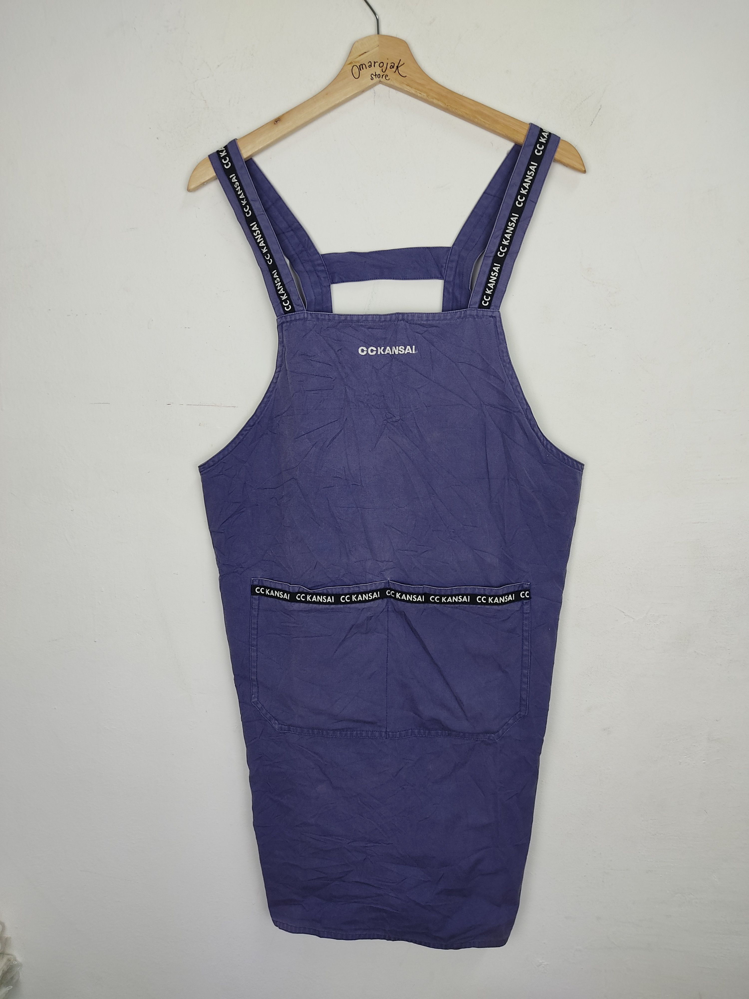 Japanese Brand Kansai Yamamoto Homme Apron with Adjustable Straps Size ONE SIZE - 1 Thumbnail