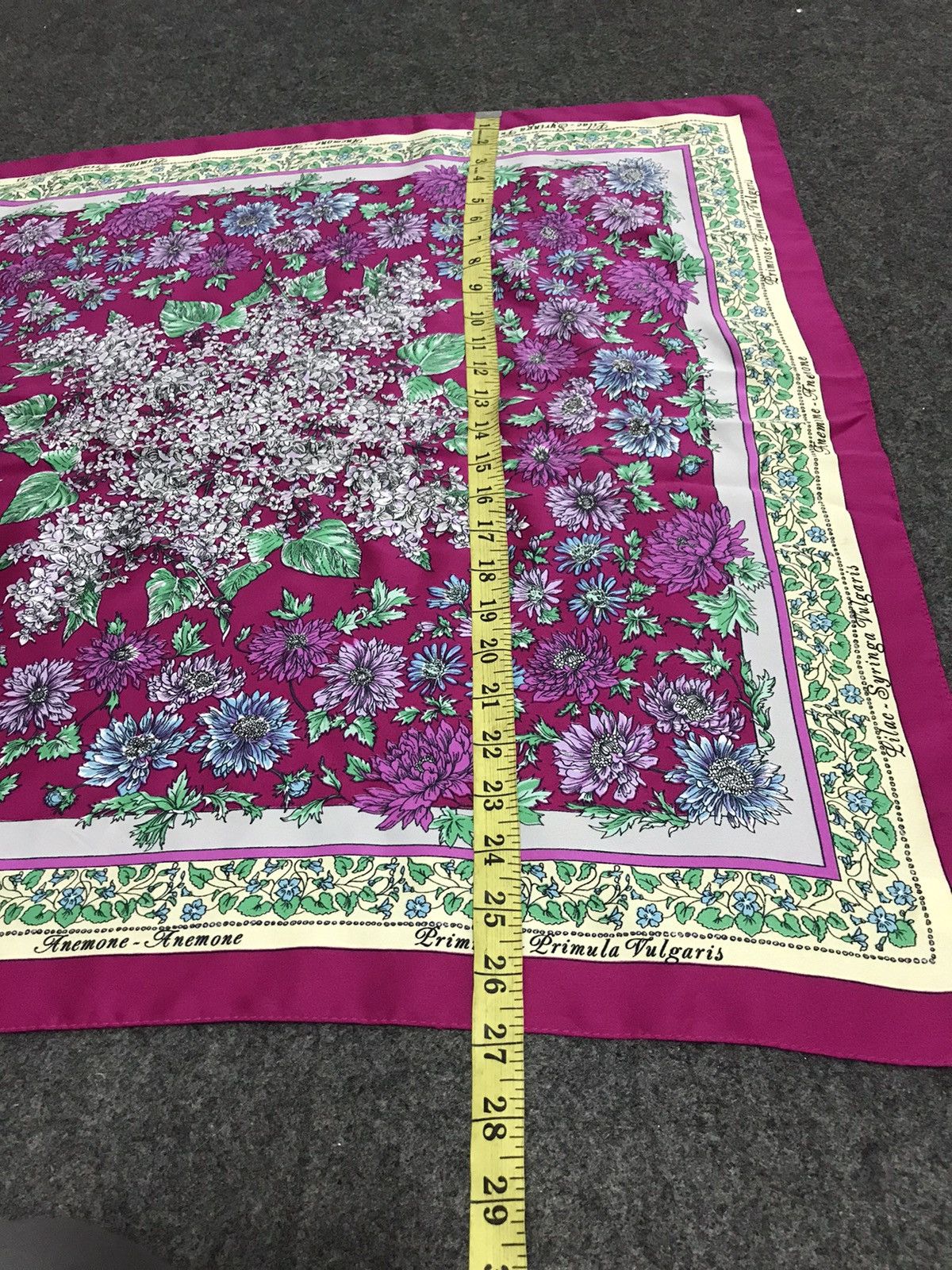 Other 90s Cornelia James Scarf Primula Vulgaris Floral Design Size ONE SIZE - 5 Thumbnail