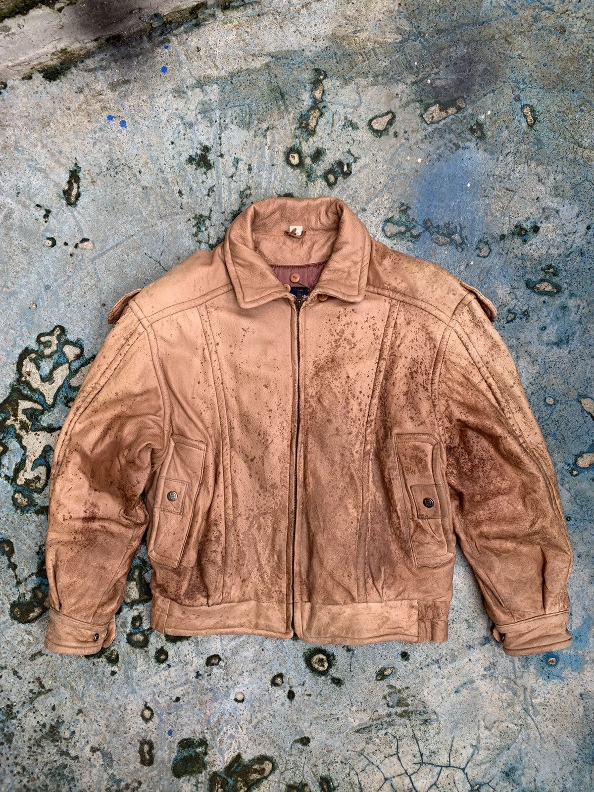 Robert Comstock Vintage Robert Comstock Leather Jacket Size US S / EU 44-46 / 1 - 1 Thumbnail