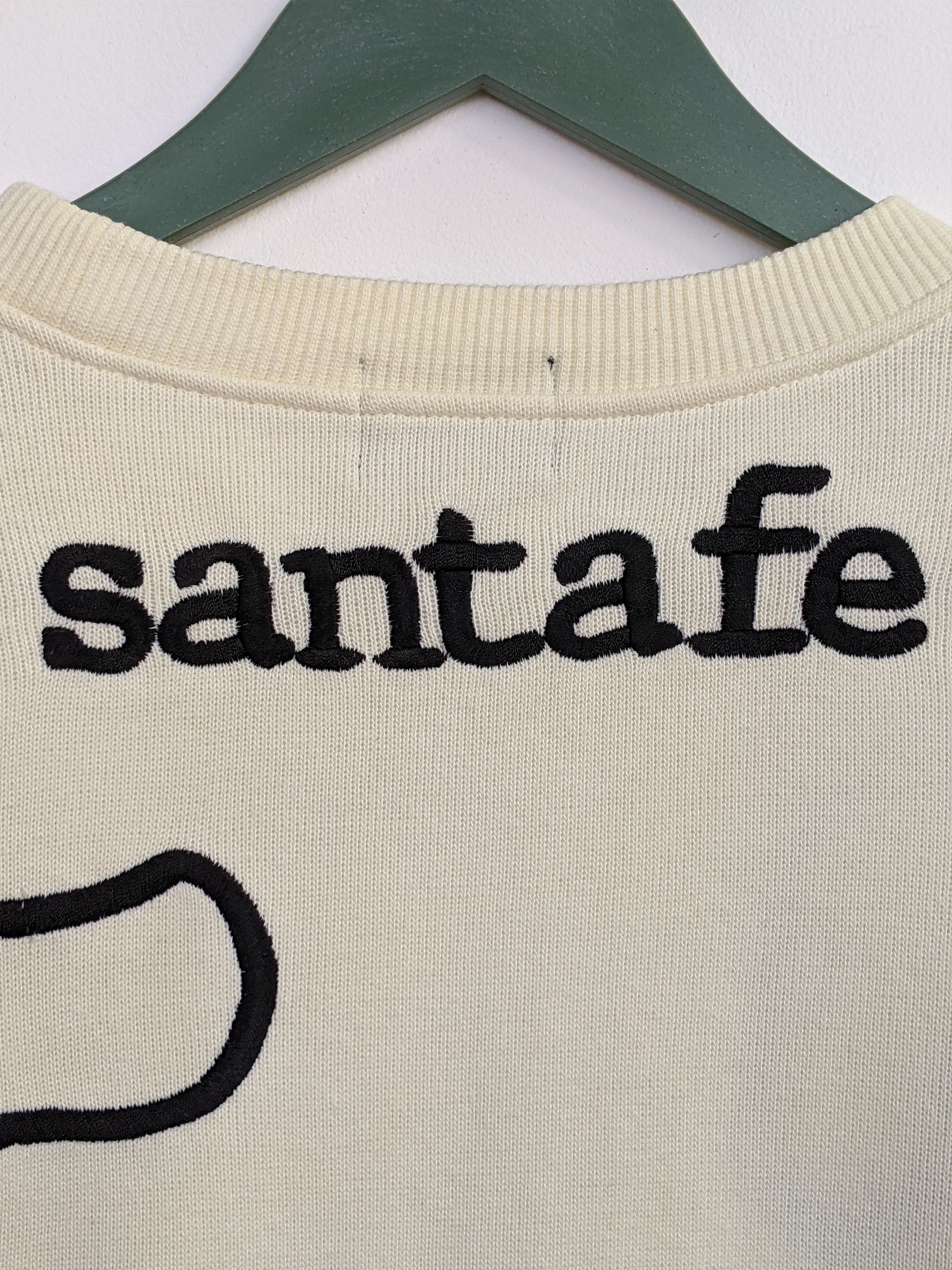Japanese Brand Vintage Santafe Embroidery Spell Sweatshirt Size US L / EU 52-54 / 3 - 6 Thumbnail