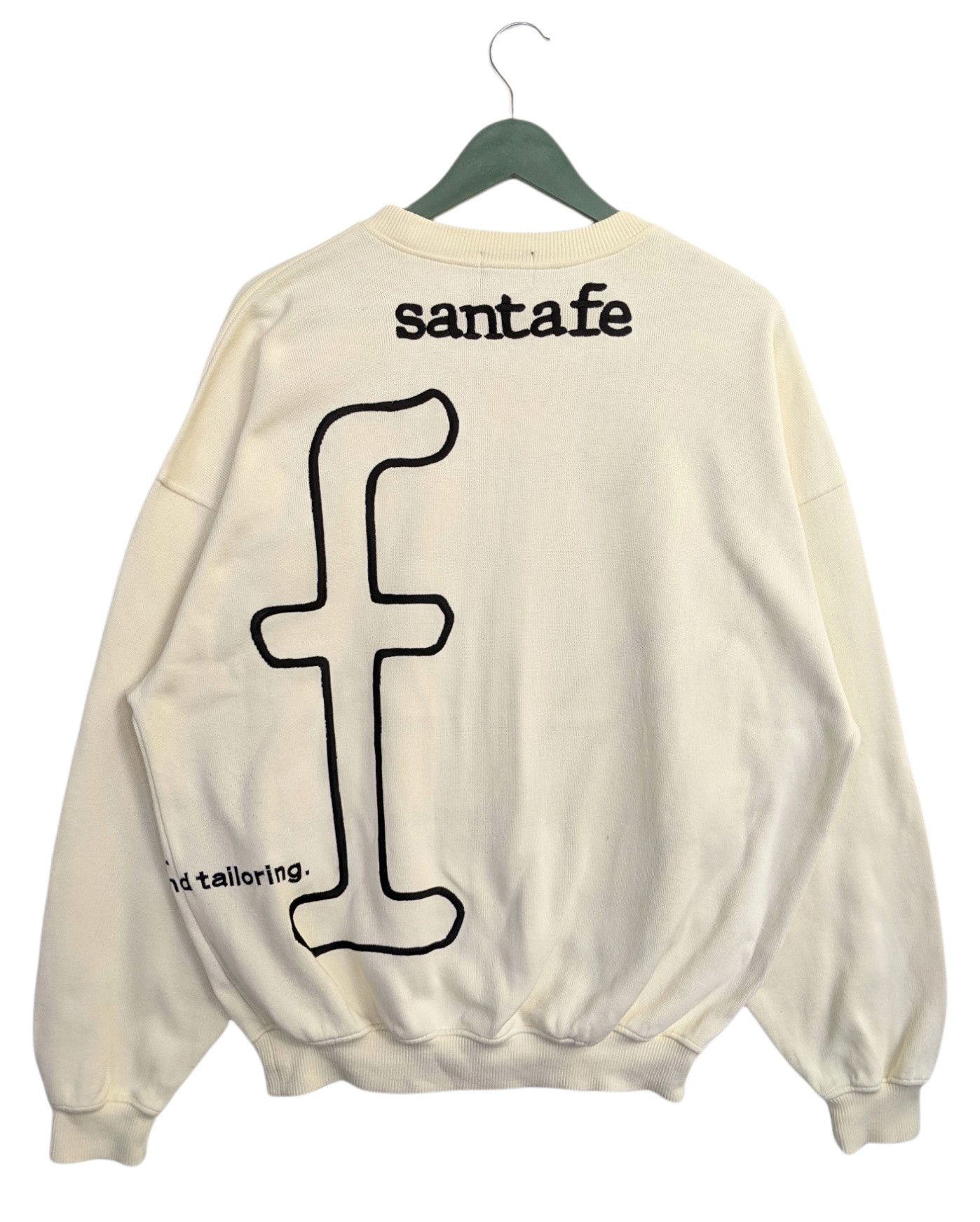 Japanese Brand Vintage Santafe Embroidery Spell Sweatshirt Size US L / EU 52-54 / 3 - 2 Thumbnail