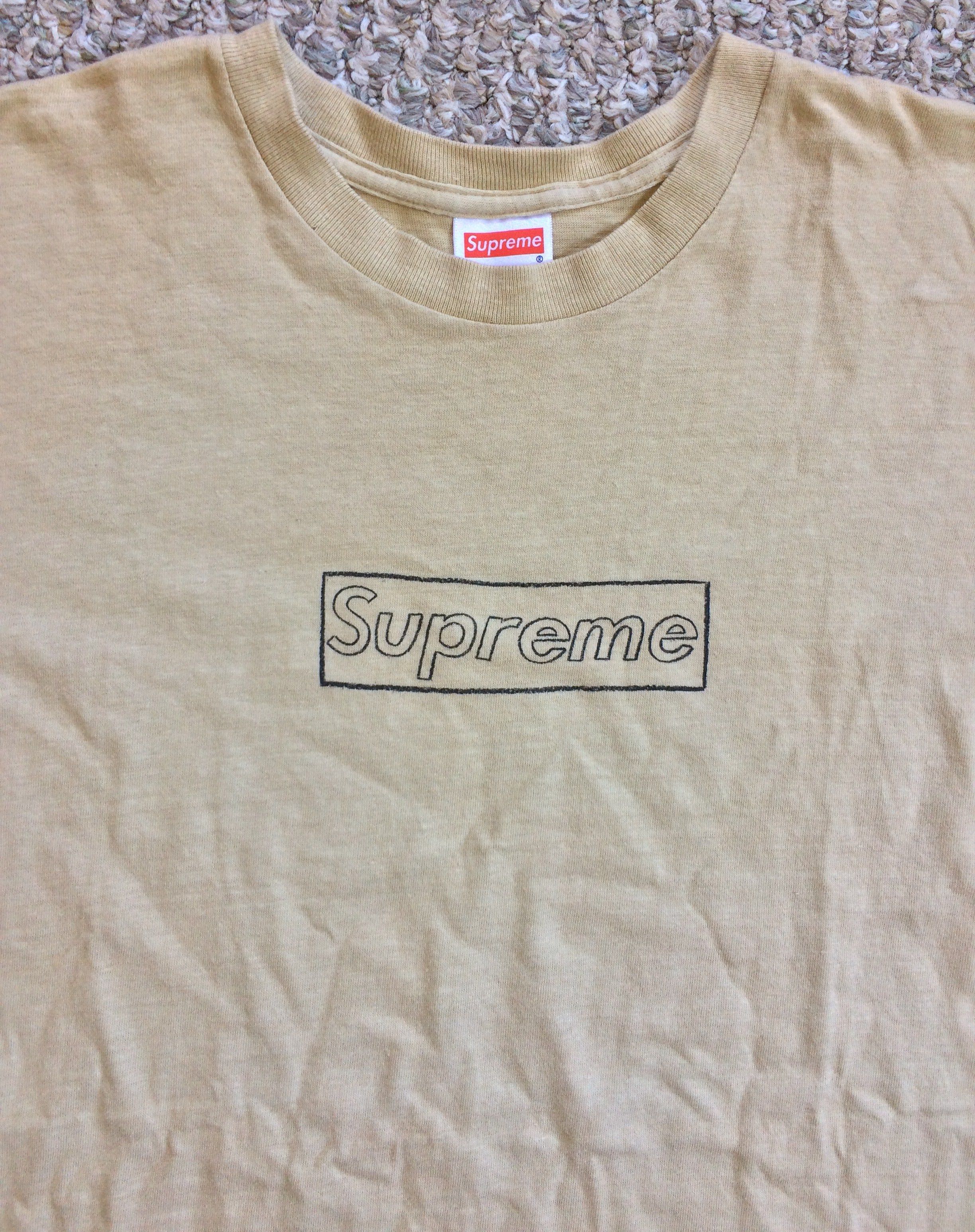 Kaws × Supreme S/S 2011 Supreme x Kaws Box Logo T-Shirt Size US M / EU 48-50 / 2 - 2 Thumbnail