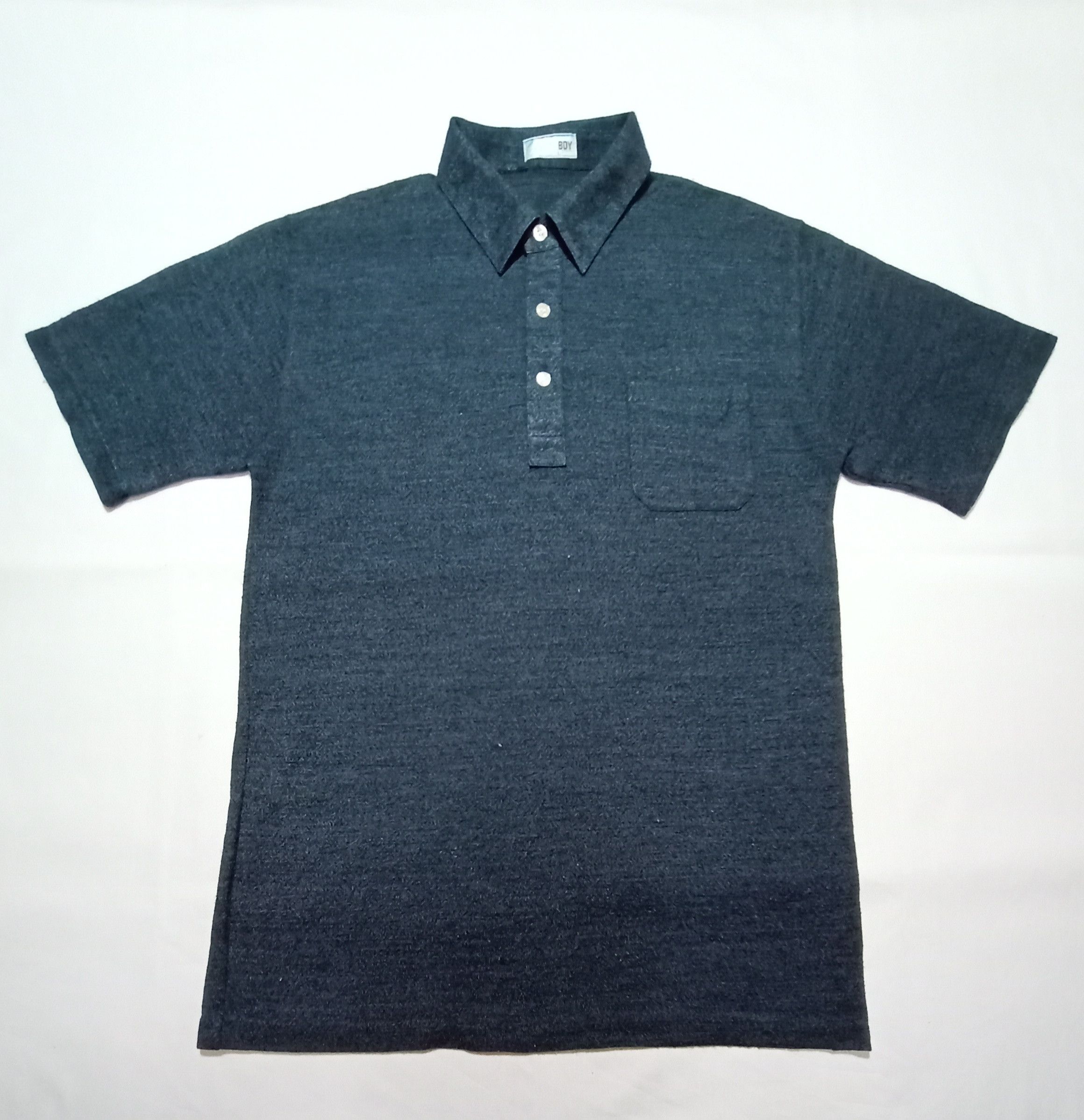 Designer Tony Fony Boy Polo Shirt With Pocket Navy Blue Color Large Size US S / EU 44-46 / 1 - 1 Thumbnail