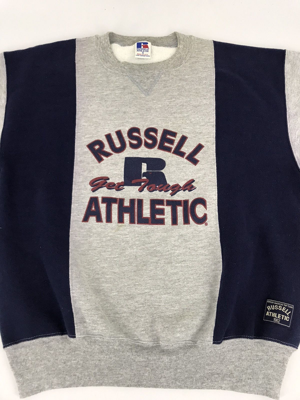 Russell Athletic Vintage Rusell Athletic Get Tough Sweatshirt Pull Over Size US M / EU 48-50 / 2 - 2 Thumbnail