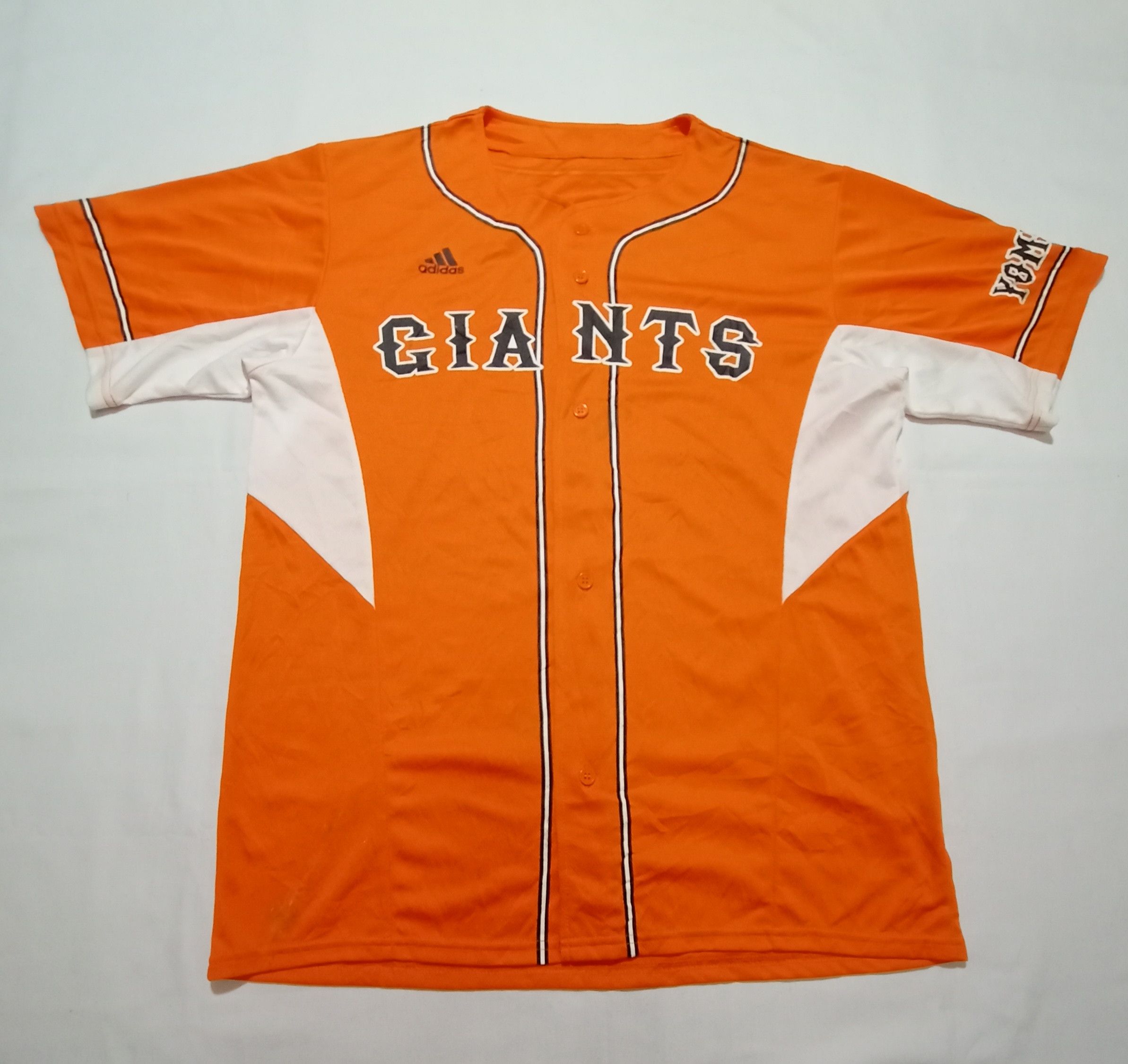 Adidas Yomiuri Giants NPB Nippon Professional Baseball Club Jersey Size US L / EU 52-54 / 3 - 1 Thumbnail