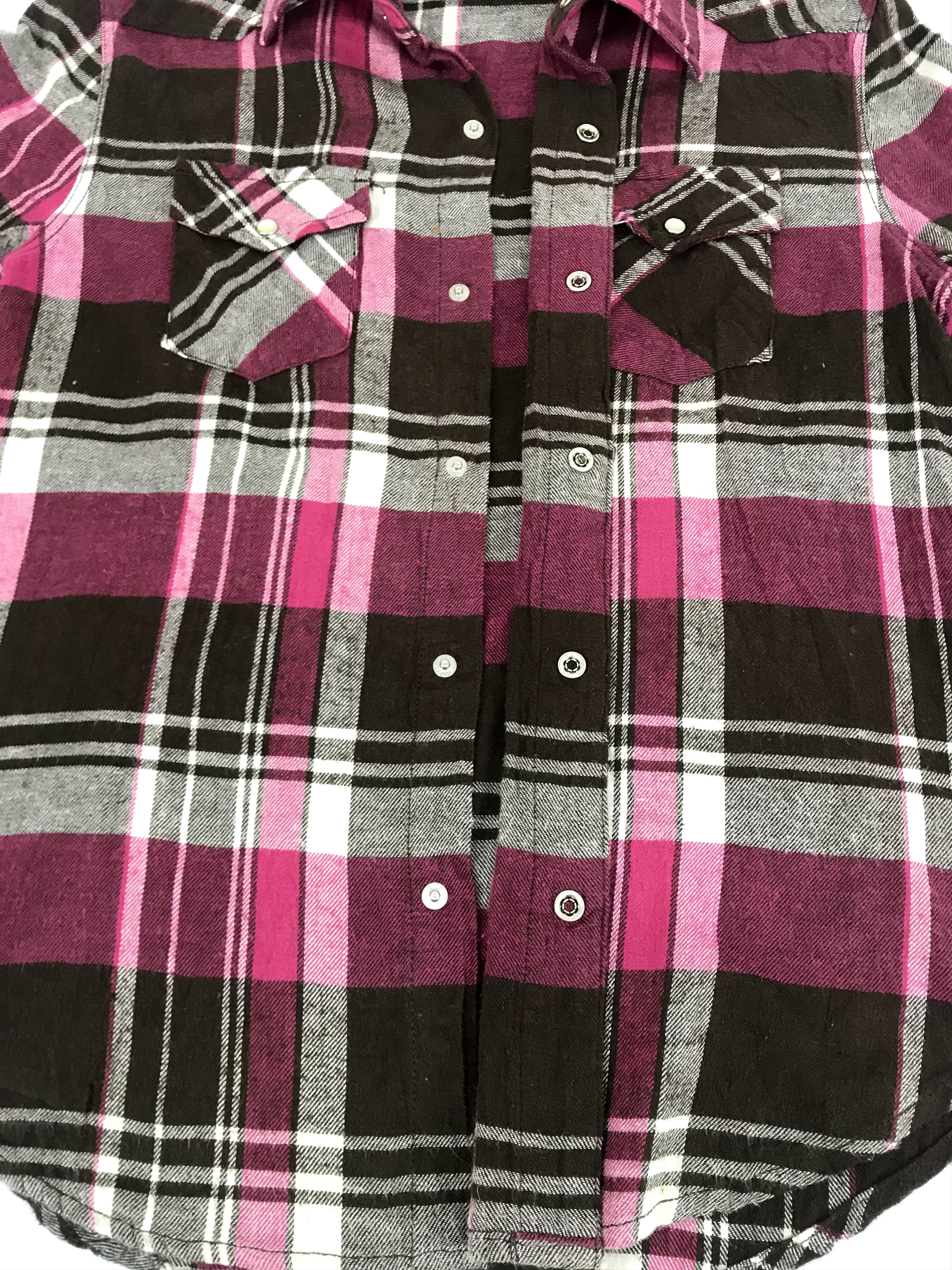 Flannel Vintage Levi's Red Tab Snap Button Flannel Double Pockets Size S / US 4 / IT 40 - 5 Thumbnail