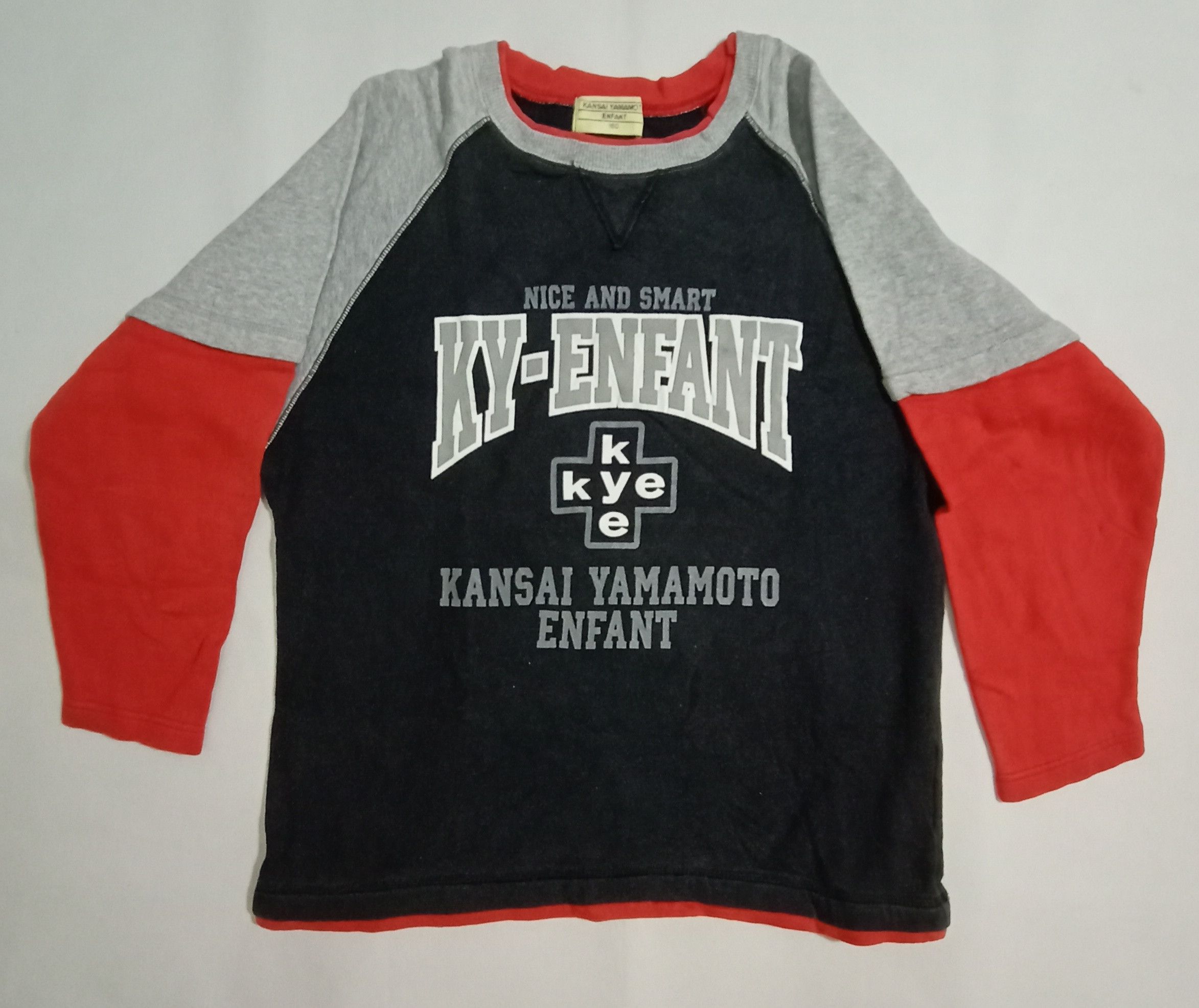 Japanese Brand Kansai Yamamoto Enfant Long Sleeve Shirt Size S / US 4 / IT 40 - 1 Thumbnail