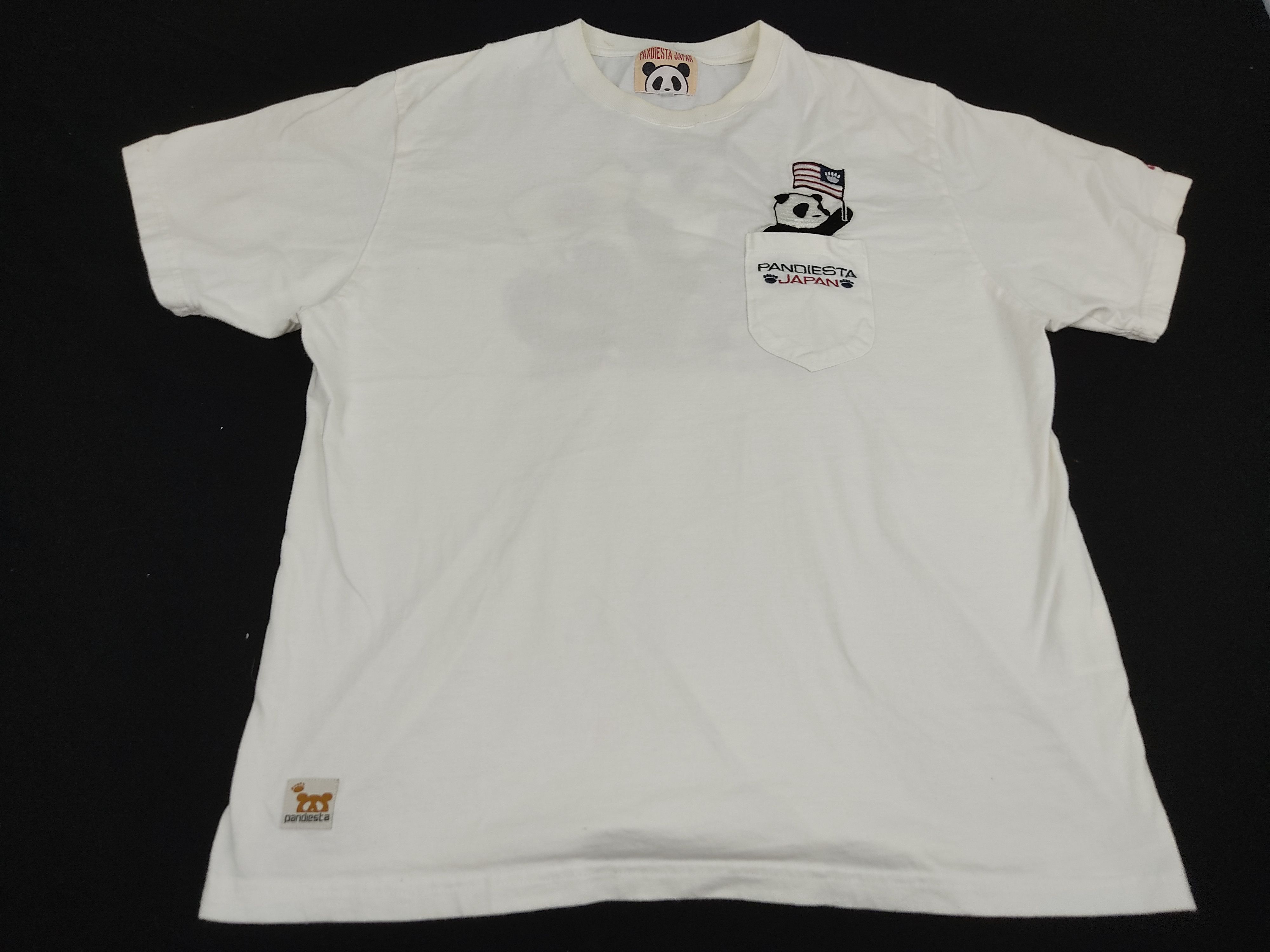 Vintage Japanese Pandiesta Japan x America Big Logo Tee