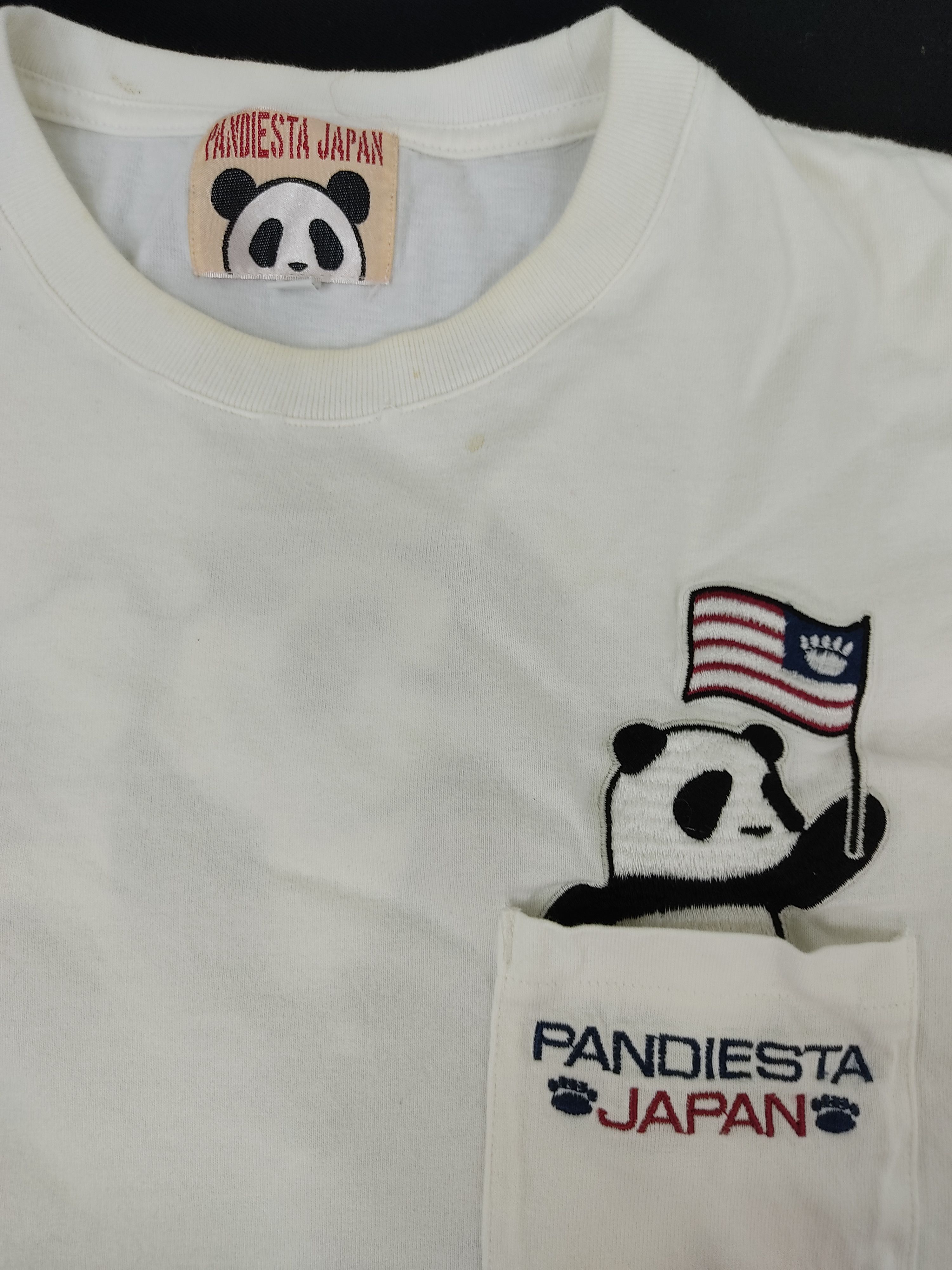 Japanese Brand Vintage Japanese Pandiesta Japan x America Big Logo Tee Size US L / EU 52-54 / 3 - 2 Thumbnail