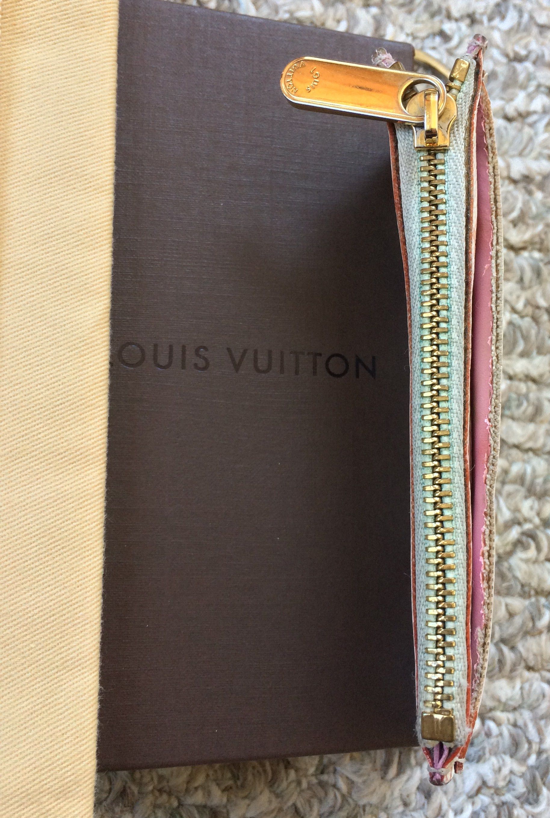 Louis Vuitton × Takashi Murakami S/S 2003 Louis Vuitton x Murakami Monogram Zip Pouch Wallet Size ONE SIZE - 4 Thumbnail