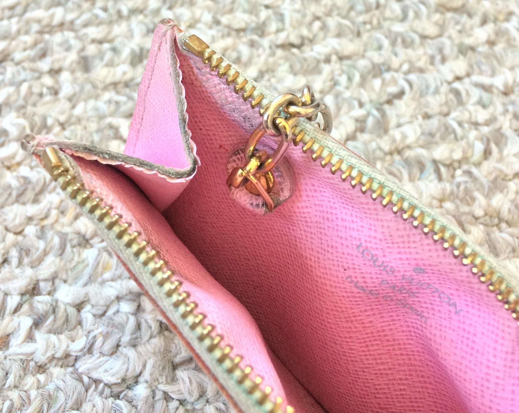 Louis Vuitton × Takashi Murakami S/S 2003 Louis Vuitton x Murakami Monogram Zip Pouch Wallet Size ONE SIZE - 7 Thumbnail