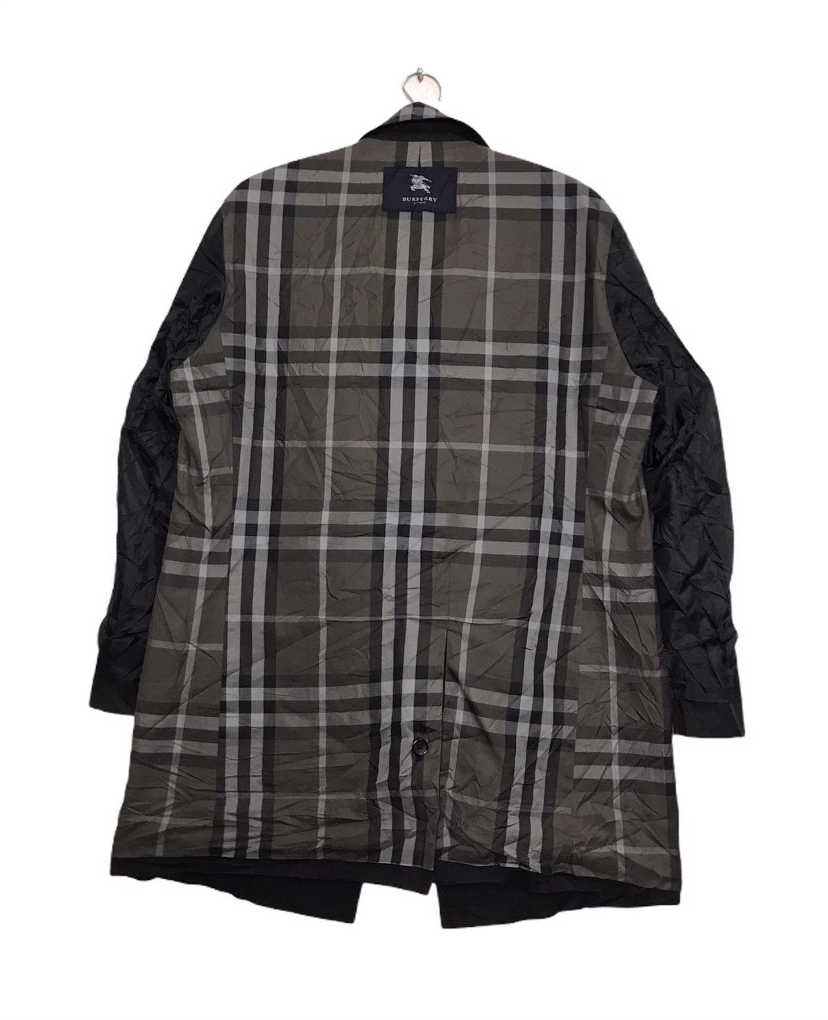 Burberry Vintage 90s BURBERRY London England Trench Coat Nova Check Size US L / EU 52-54 / 3 - 2 Thumbnail
