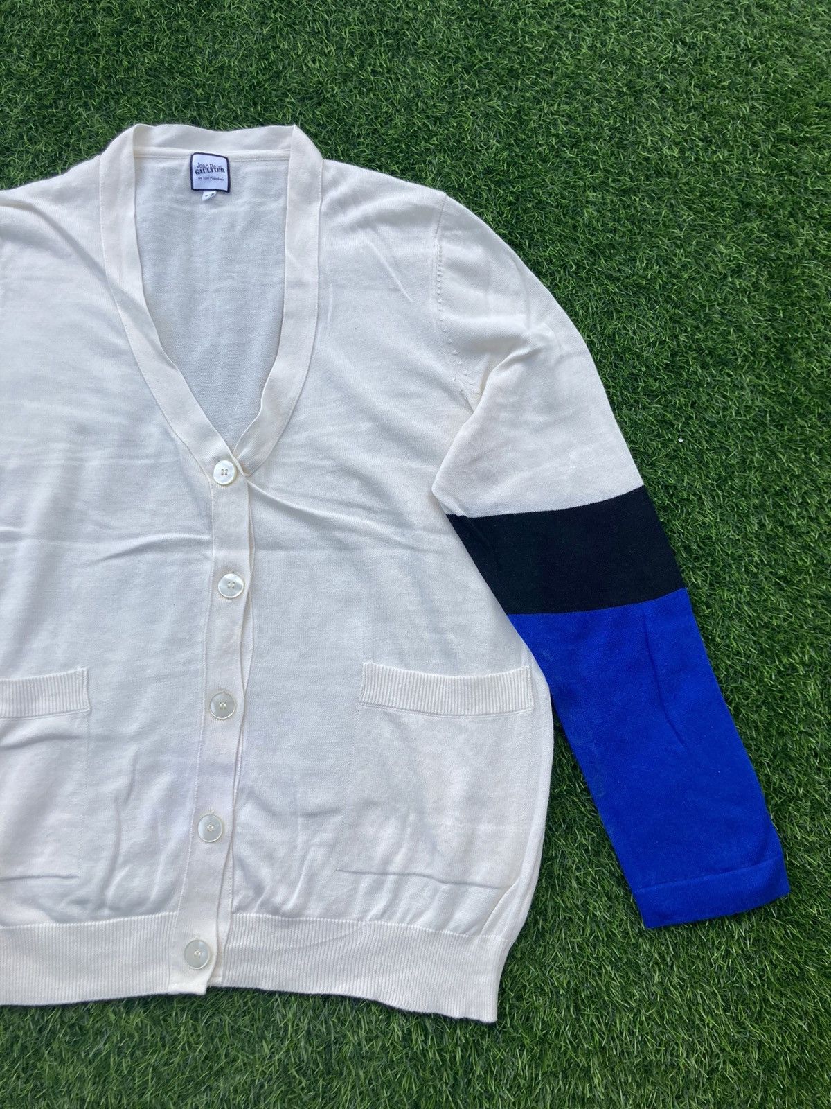 Jean Paul Gaultier JEANS PAUL GAULTIER CARDIGAN Size US L / EU 52-54 / 3 - 3 Thumbnail