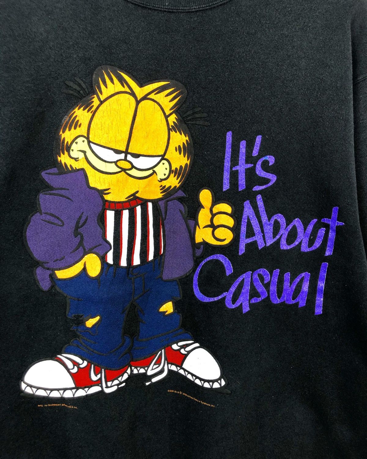 Vintage Rare Vintage Garfield Sweatshirt Made in USA Size US M / EU 48-50 / 2 - 3 Thumbnail