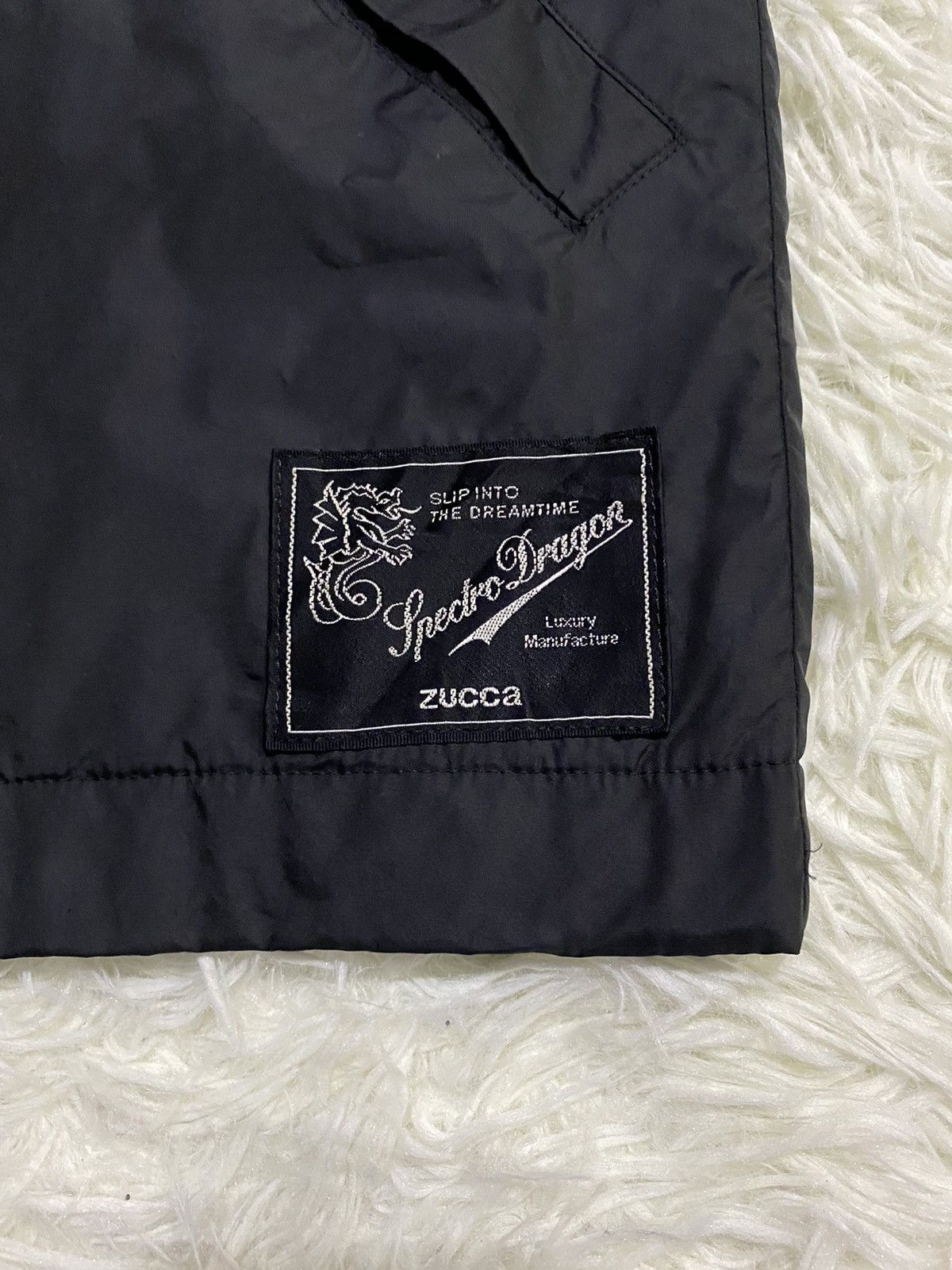 CABANE de ZUCCa Zucca Spectro Dragon Reversible Nylon Rayon Jacket Size US S / EU 44-46 / 1 - 9 Thumbnail