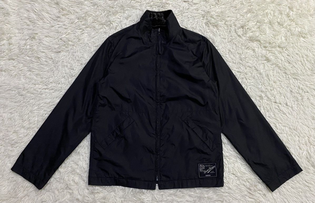 CABANE de ZUCCa Zucca Spectro Dragon Reversible Nylon Rayon Jacket Size US S / EU 44-46 / 1 - 1 Thumbnail