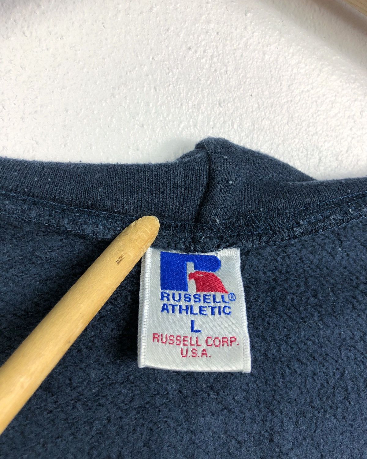 Russell Athletic Rare Vintage Russell Athletic Zipper Hoodie Sweatshirt Size US L / EU 52-54 / 3 - 7 Thumbnail