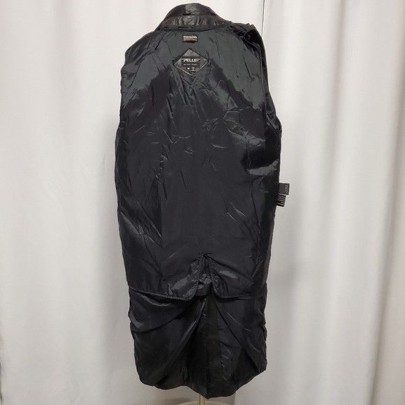 Pelle Pelle Vintage 90s y2k Wilsons Pelle Black Leather Goth Vampire Tre Size US M / EU 48-50 / 2 - 10 Thumbnail