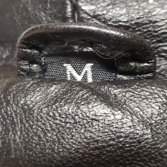 Pelle Pelle Vintage 90s y2k Wilsons Pelle Black Leather Goth Vampire Tre Size US M / EU 48-50 / 2 - 8 Thumbnail