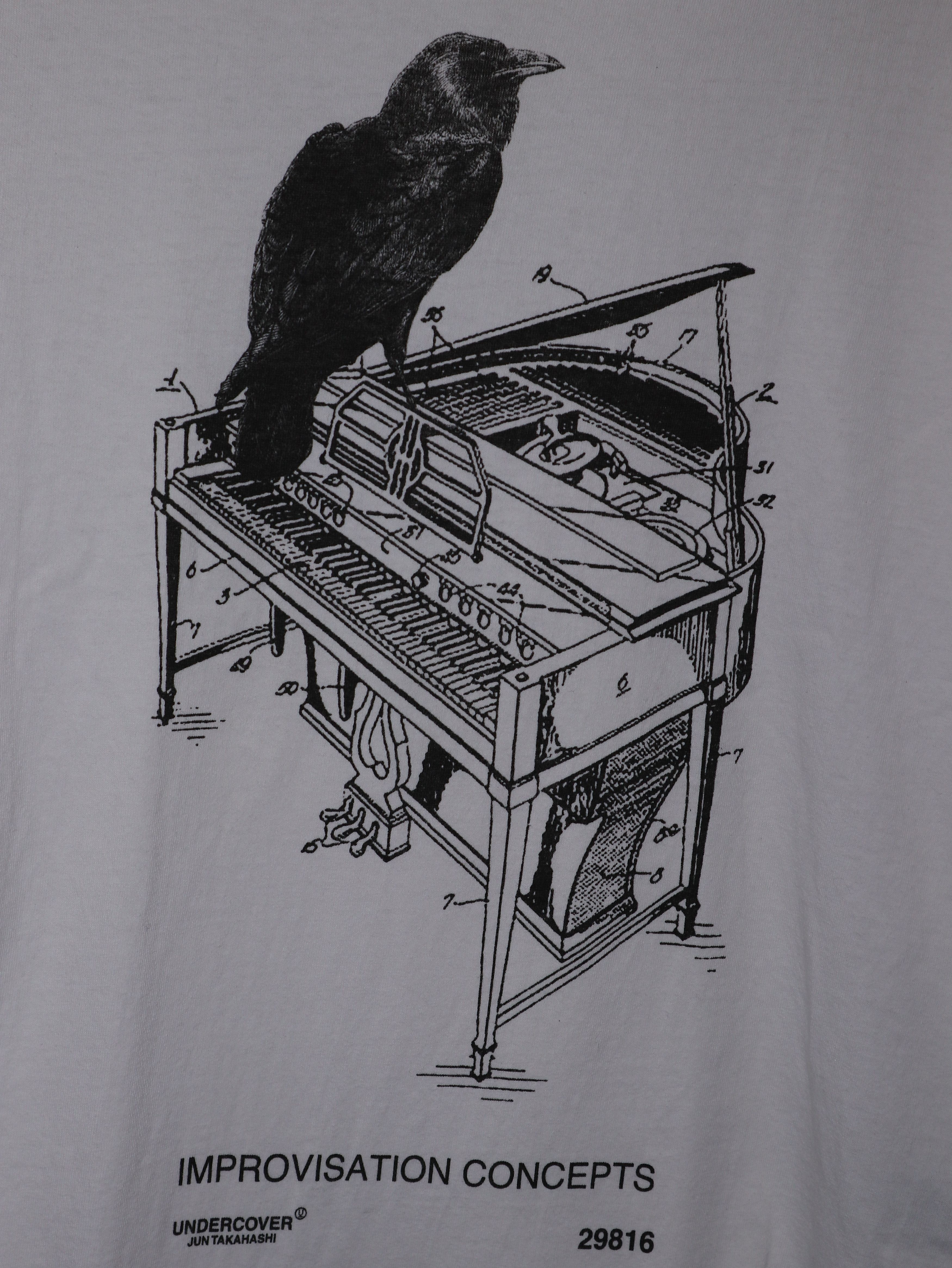 Undercover Undercover Improvisation Concepts Piano Tee Size US M / EU 48-50 / 2 - 2 Thumbnail